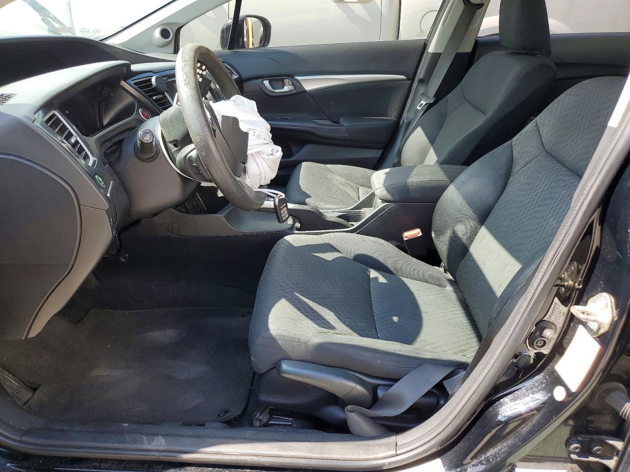 2015 Honda Civic Ex Черный vin: 19XFB2F81FE015524