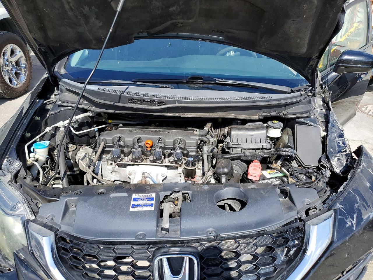 2015 Honda Civic Ex Черный vin: 19XFB2F81FE015524