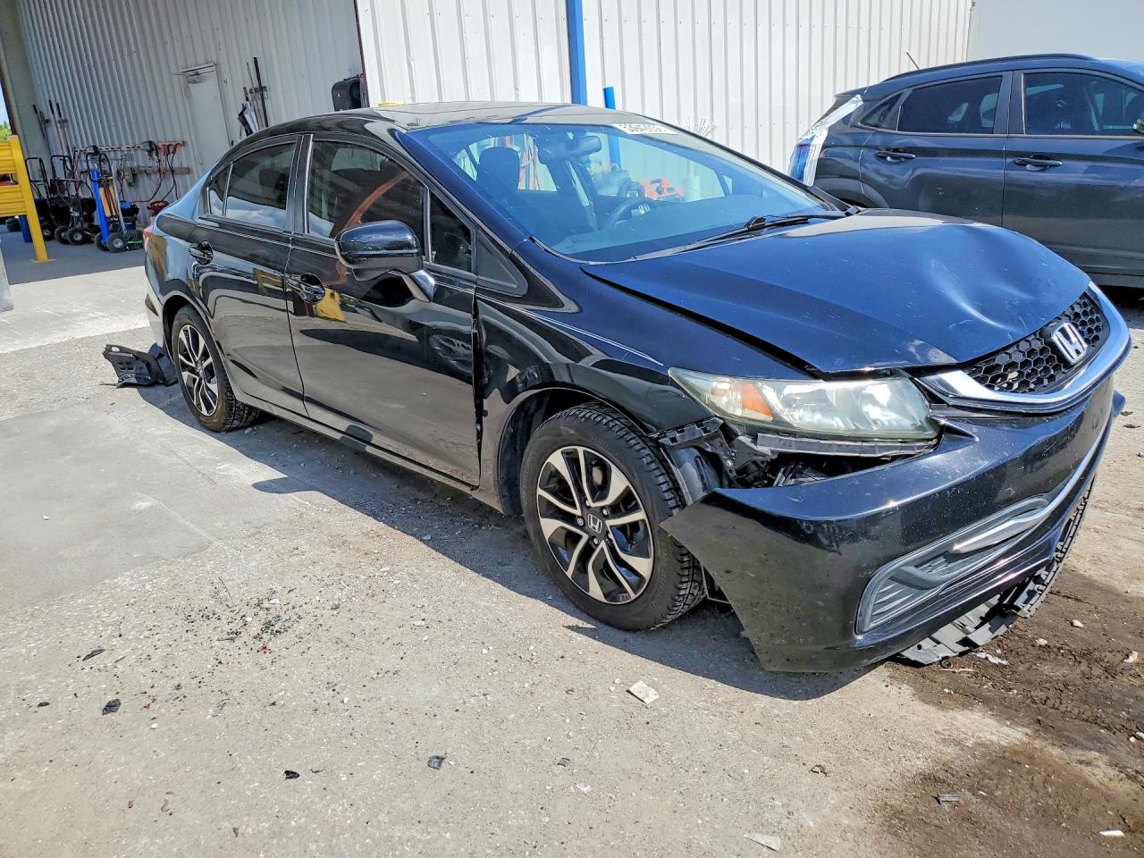 2015 Honda Civic Ex Черный vin: 19XFB2F81FE015524