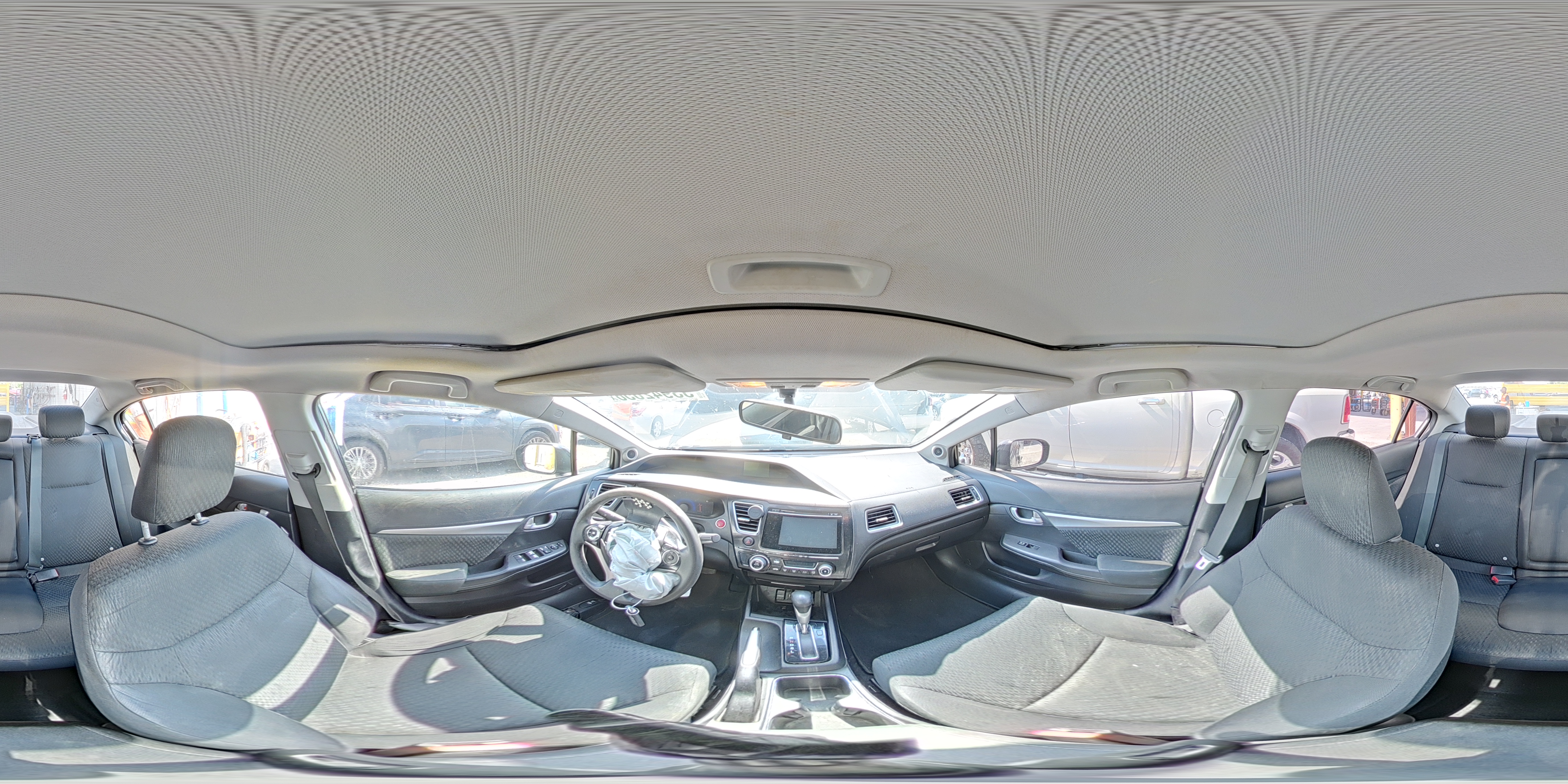 2015 Honda Civic Ex Черный vin: 19XFB2F81FE015524