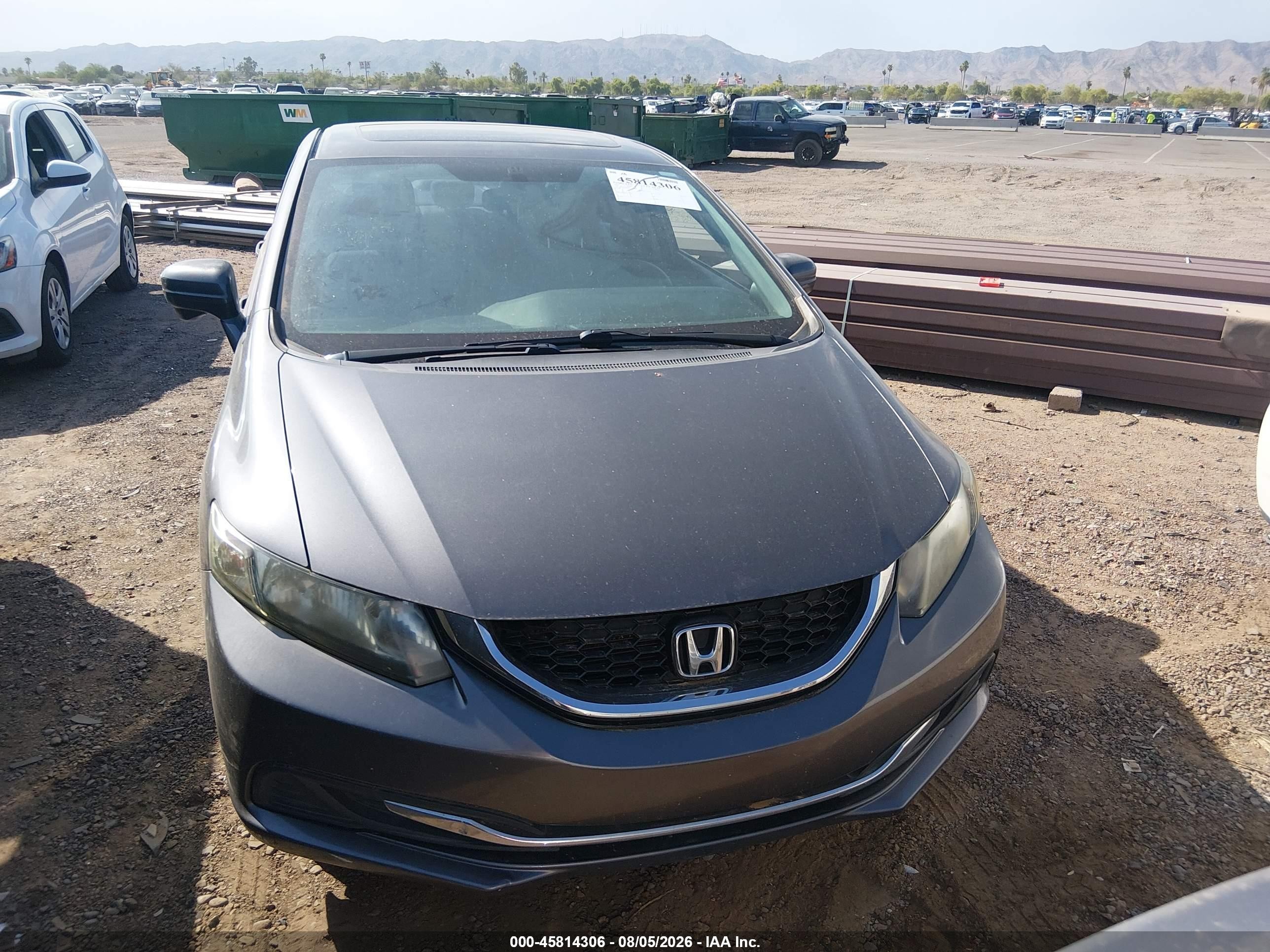 2015 Honda Civic Ex Gray vin: 19XFB2F81FE029410