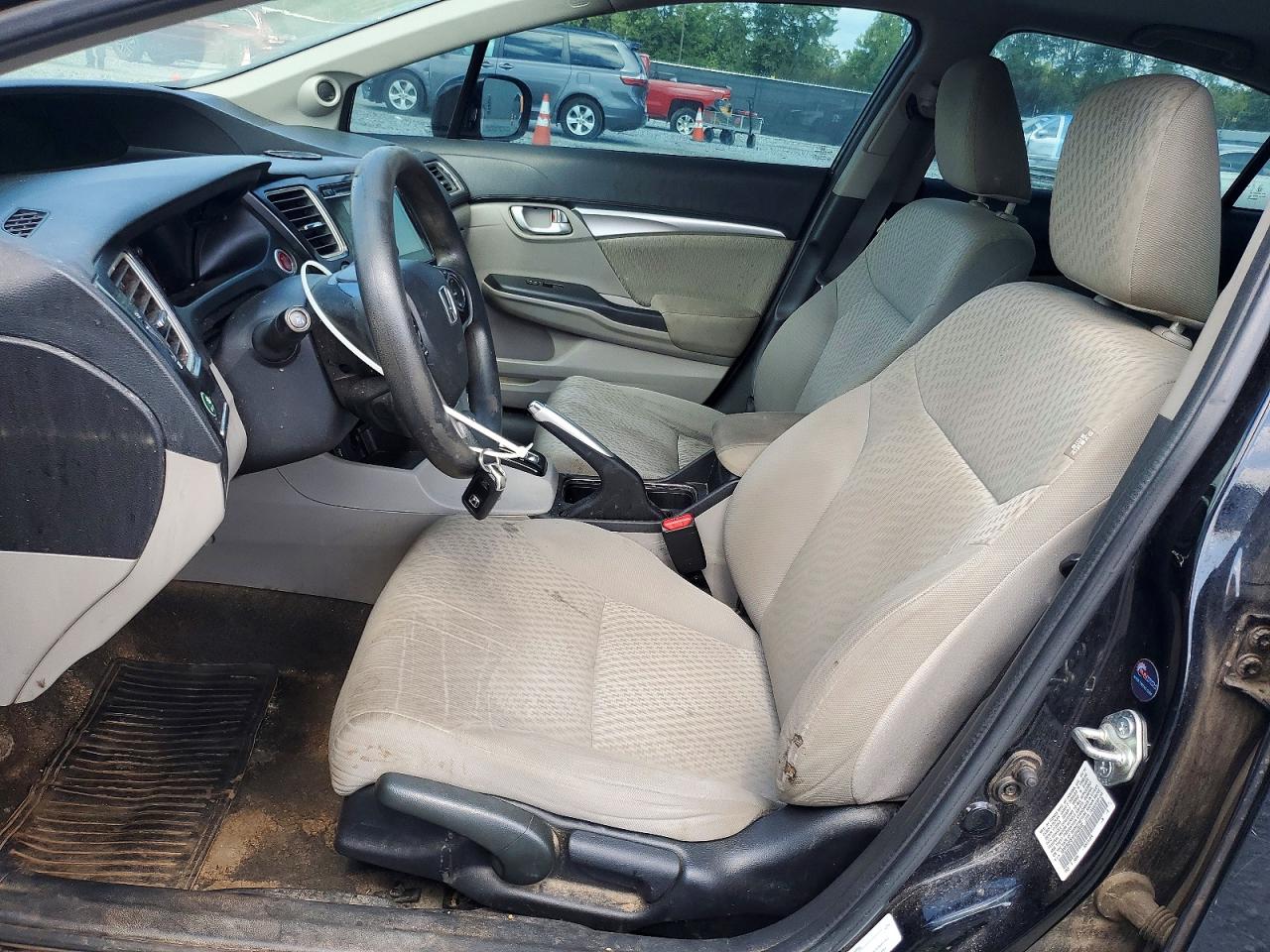 2015 Honda Civic Ex Black vin: 19XFB2F81FE040682