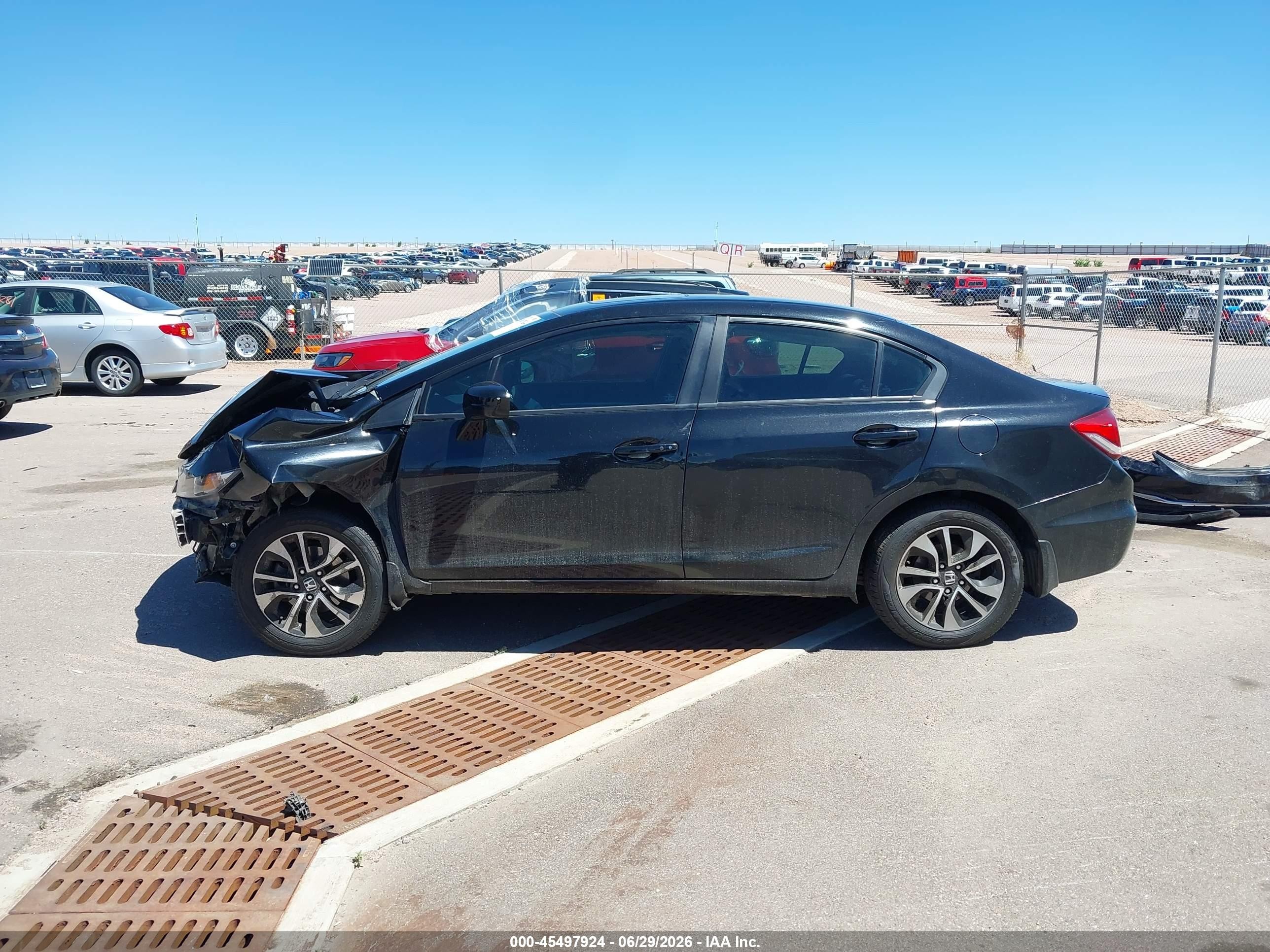 2015 Honda Civic Ex Black vin: 19XFB2F81FE046286