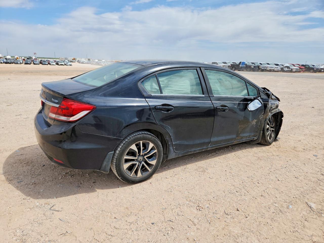 2015 Honda Civic Ex Black vin: 19XFB2F81FE047437