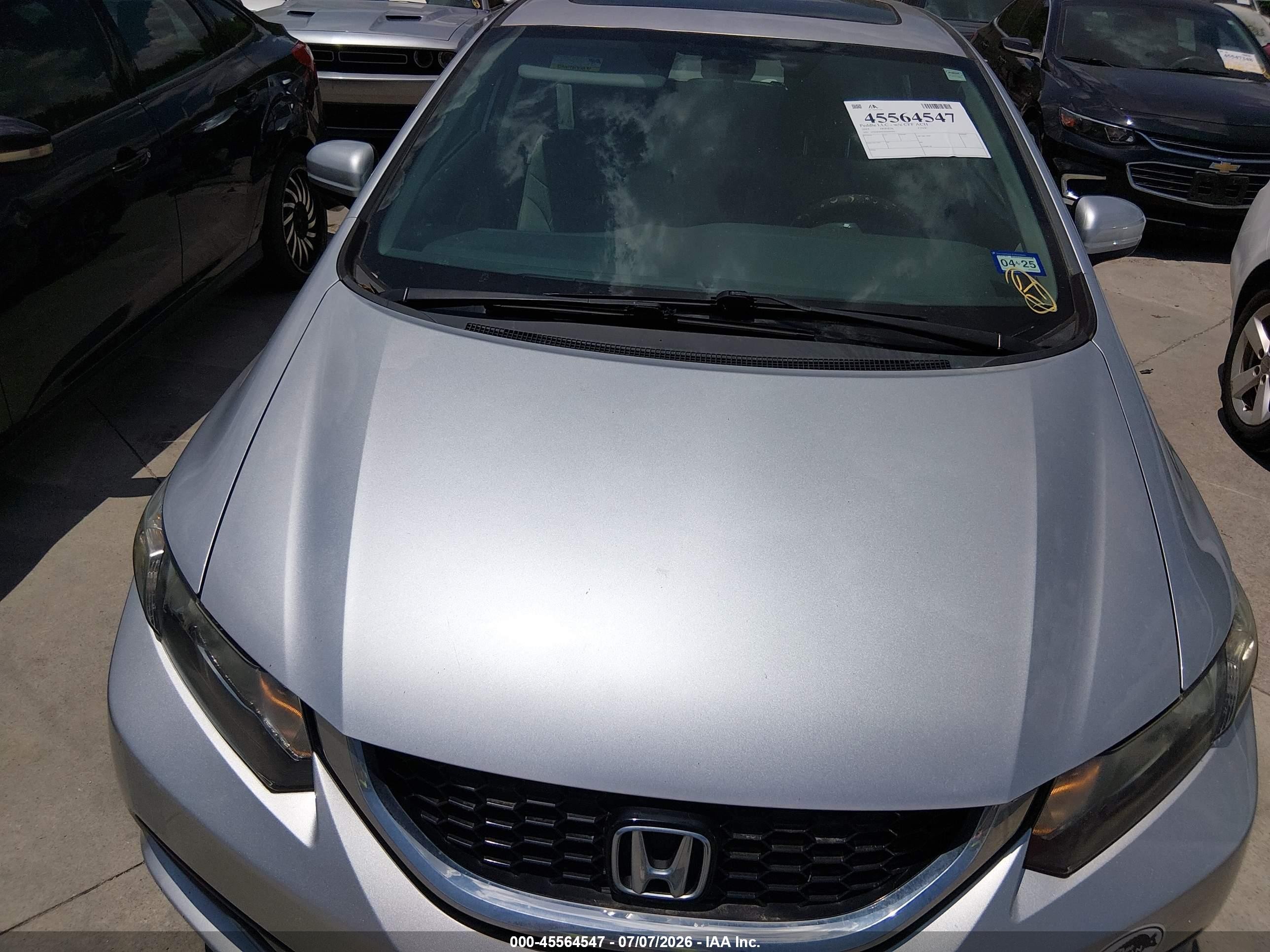 2015 Honda Civic Ex Silver vin: 19XFB2F81FE049902