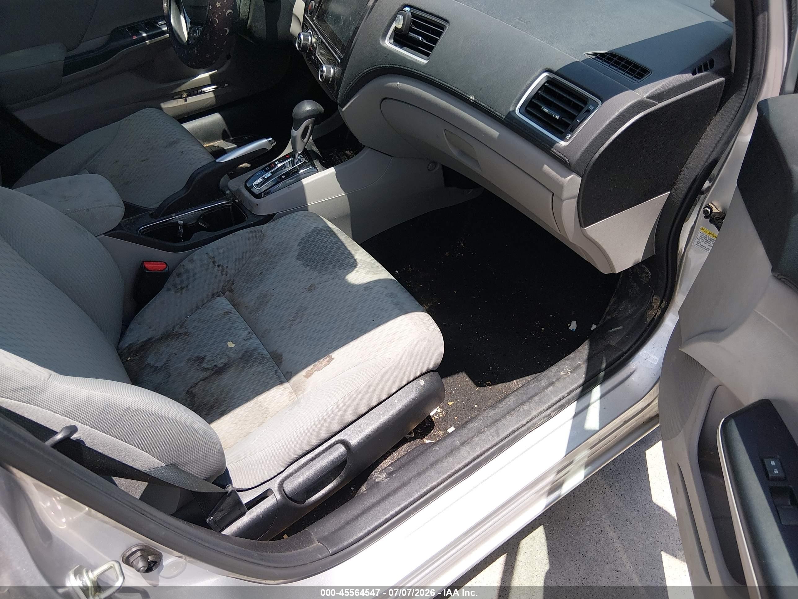 2015 Honda Civic Ex Silver vin: 19XFB2F81FE049902