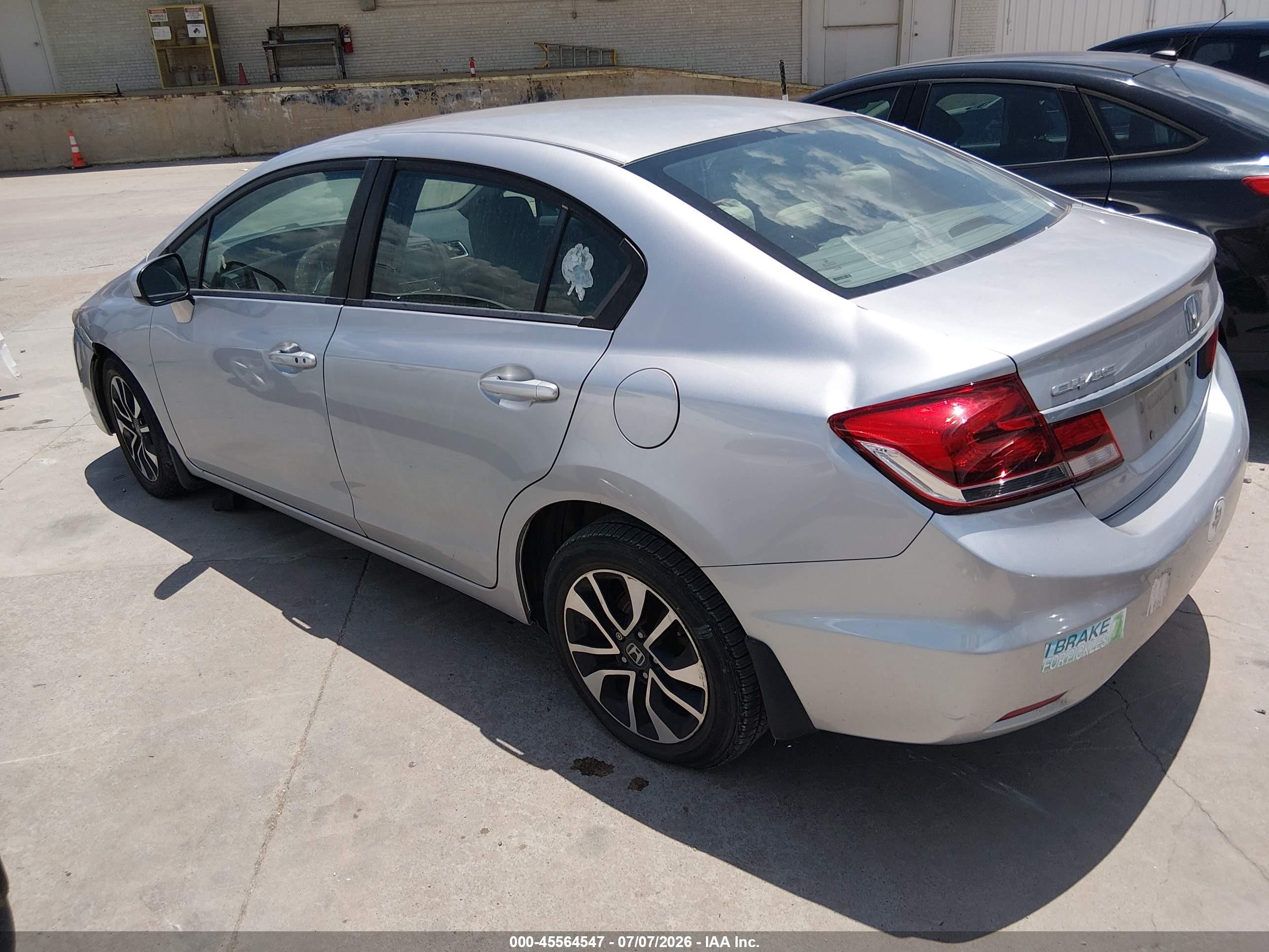 2015 Honda Civic Ex Silver vin: 19XFB2F81FE049902