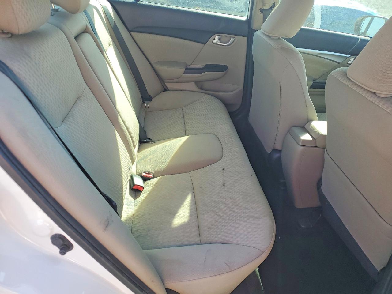 2015 Honda Civic Ex White vin: 19XFB2F81FE057448