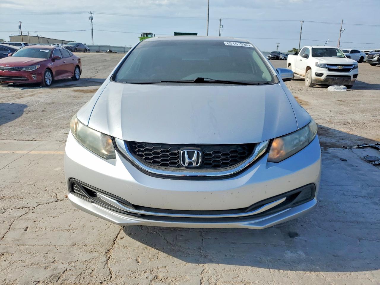 2015 Honda Civic Ex Серебряный vin: 19XFB2F81FE058566
