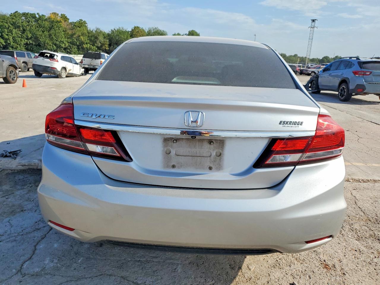 2015 Honda Civic Ex Серебряный vin: 19XFB2F81FE058566
