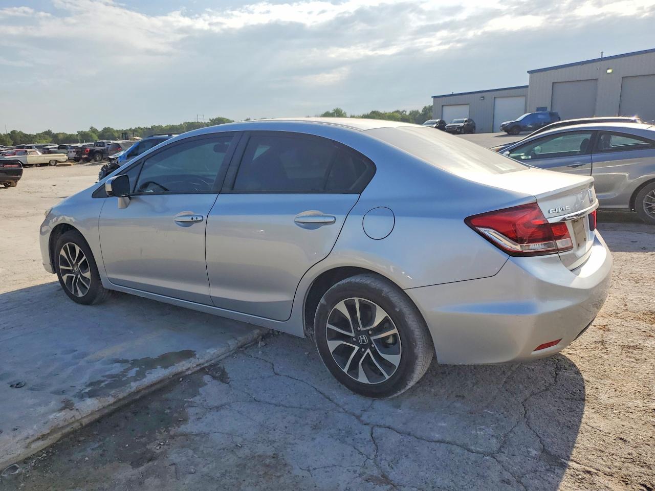 2015 Honda Civic Ex Серебряный vin: 19XFB2F81FE058566