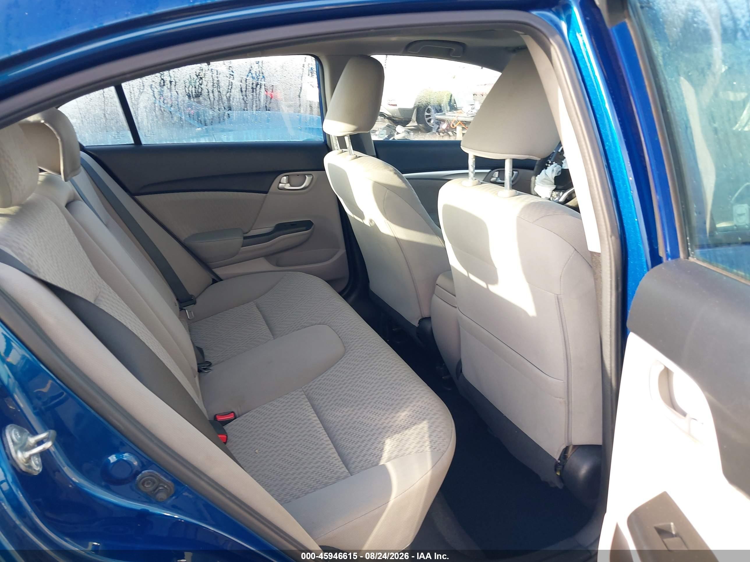 2015 Honda Civic Ex Blue vin: 19XFB2F81FE068871