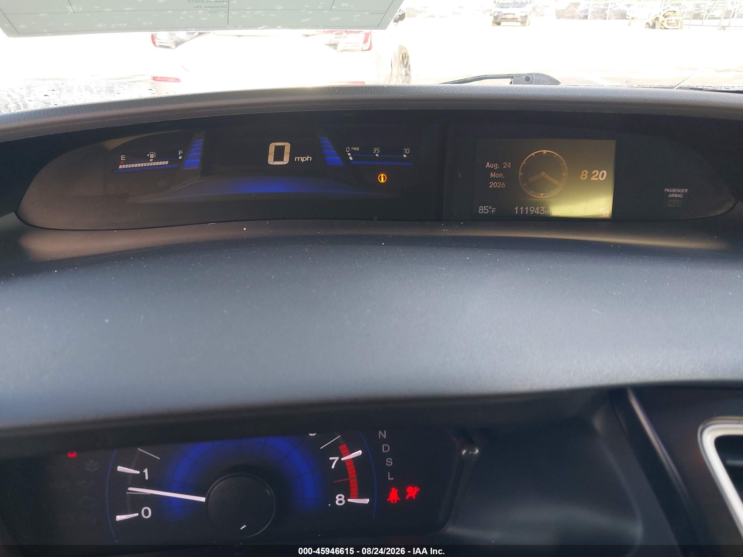 2015 Honda Civic Ex Blue vin: 19XFB2F81FE068871