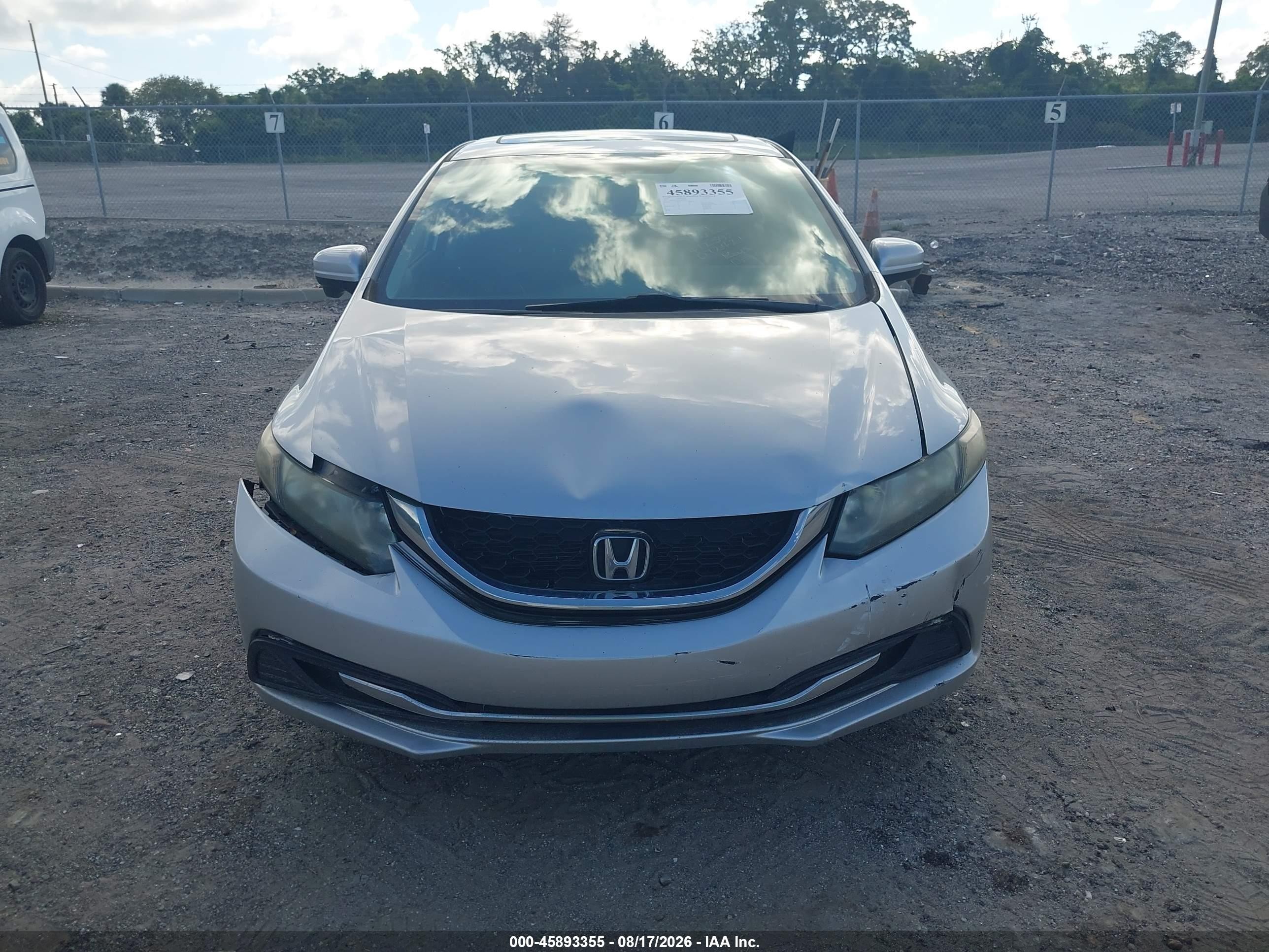 2015 Honda Civic Ex Silver vin: 19XFB2F81FE072421