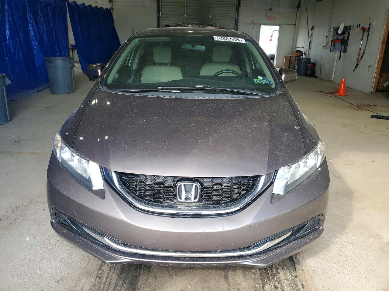 2015 Honda Civic Ex Серый vin: 19XFB2F81FE074430