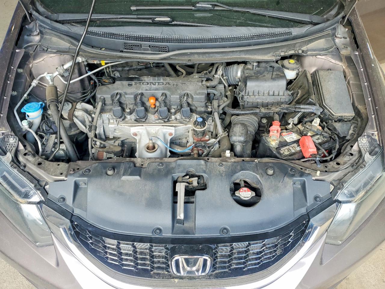 2015 Honda Civic Ex Серый vin: 19XFB2F81FE074430