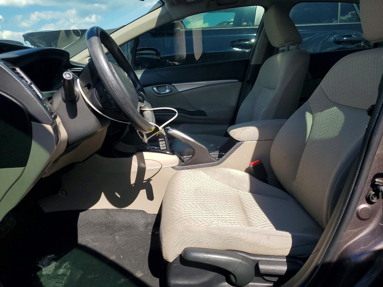 2015 Honda Civic Ex Серый vin: 19XFB2F81FE074430