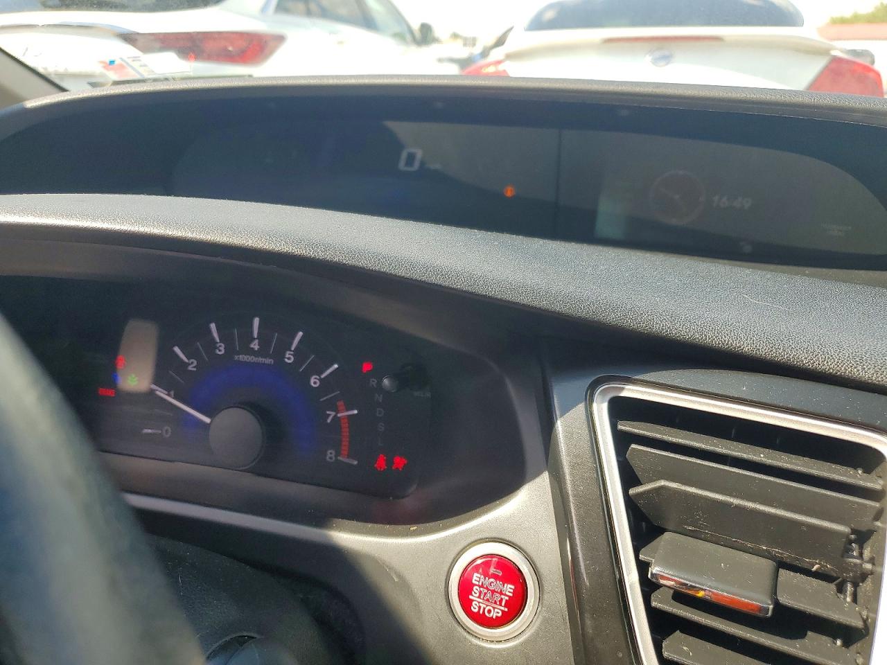 2015 Honda Civic Ex Серый vin: 19XFB2F81FE074430