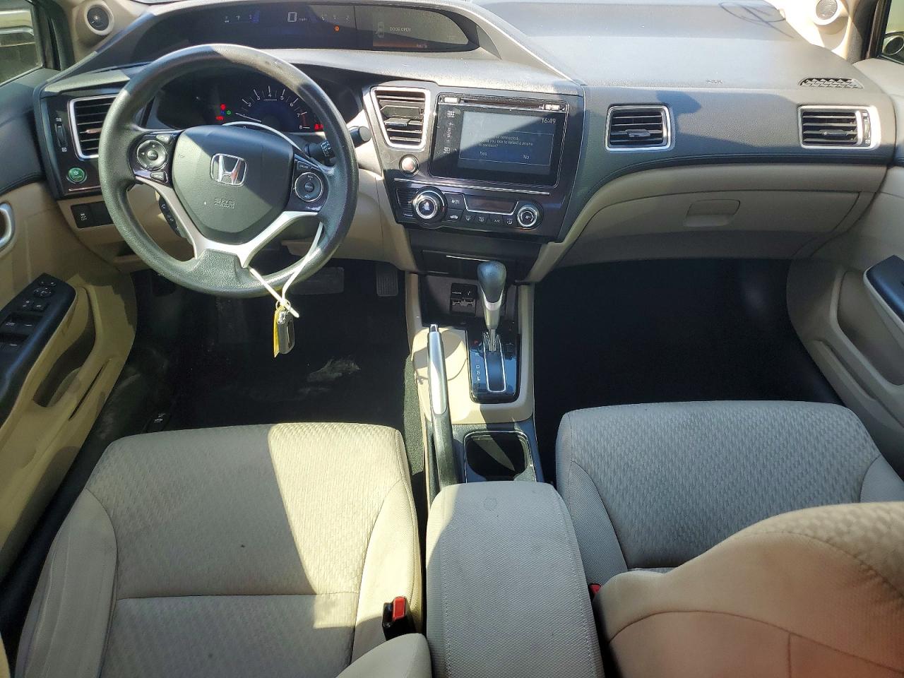 2015 Honda Civic Ex Серый vin: 19XFB2F81FE074430