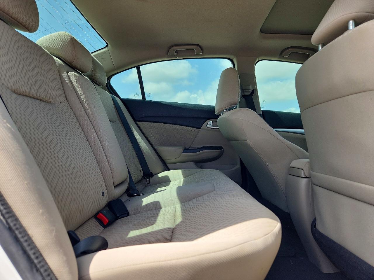2015 Honda Civic Ex White vin: 19XFB2F81FE090806