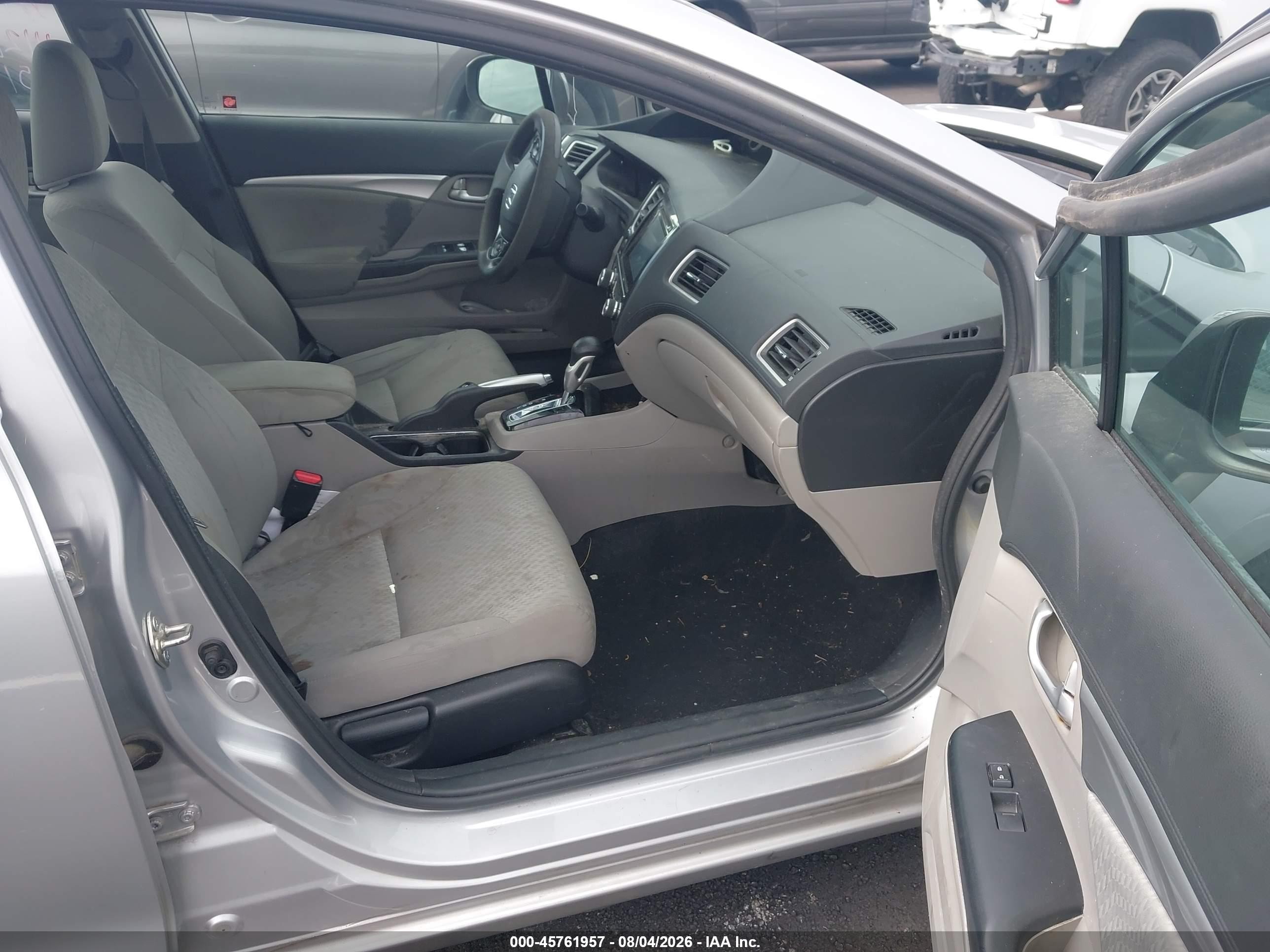 2015 Honda Civic Ex Silver vin: 19XFB2F81FE110519