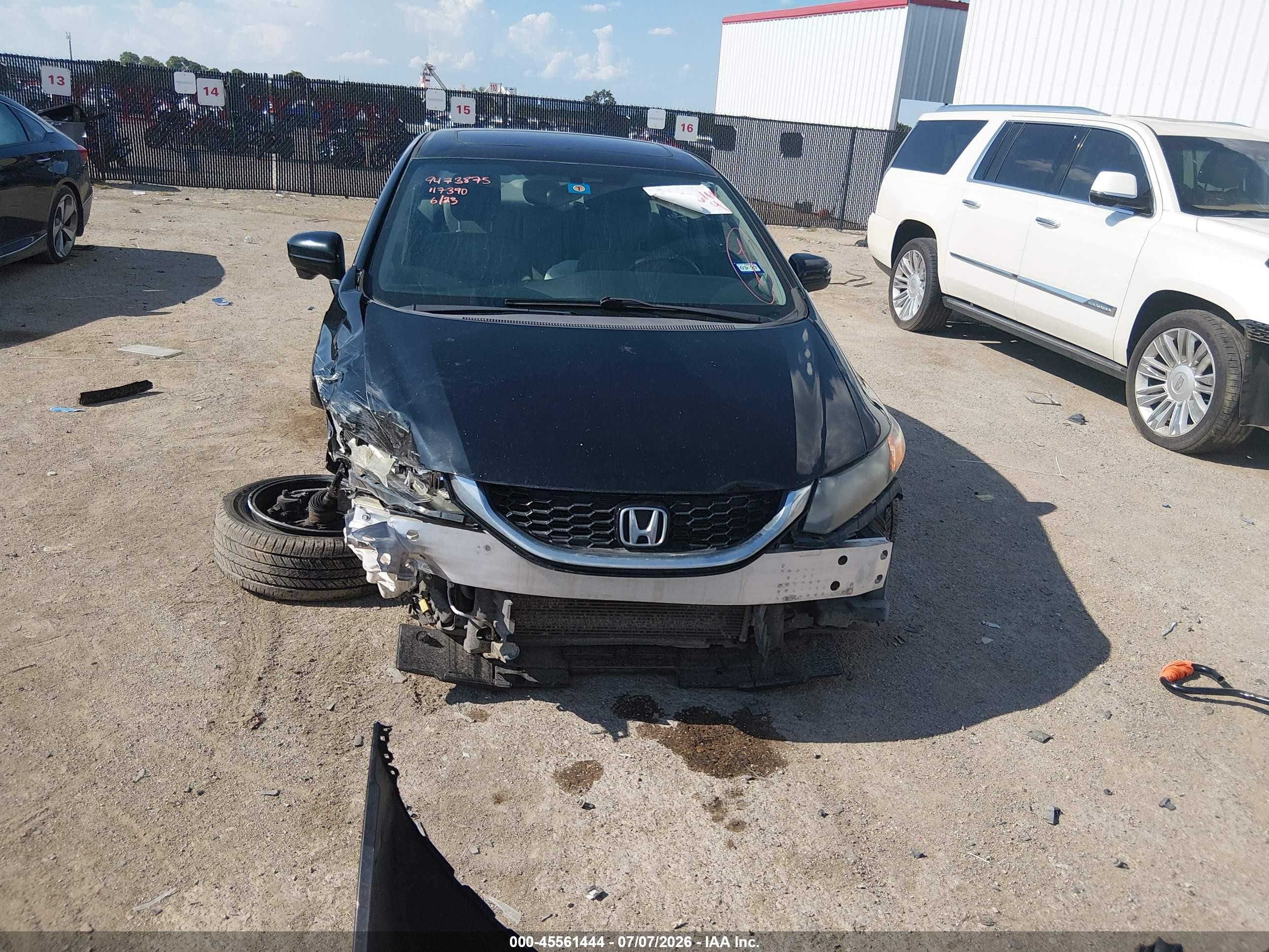 2015 Honda Civic Ex Black vin: 19XFB2F81FE117390
