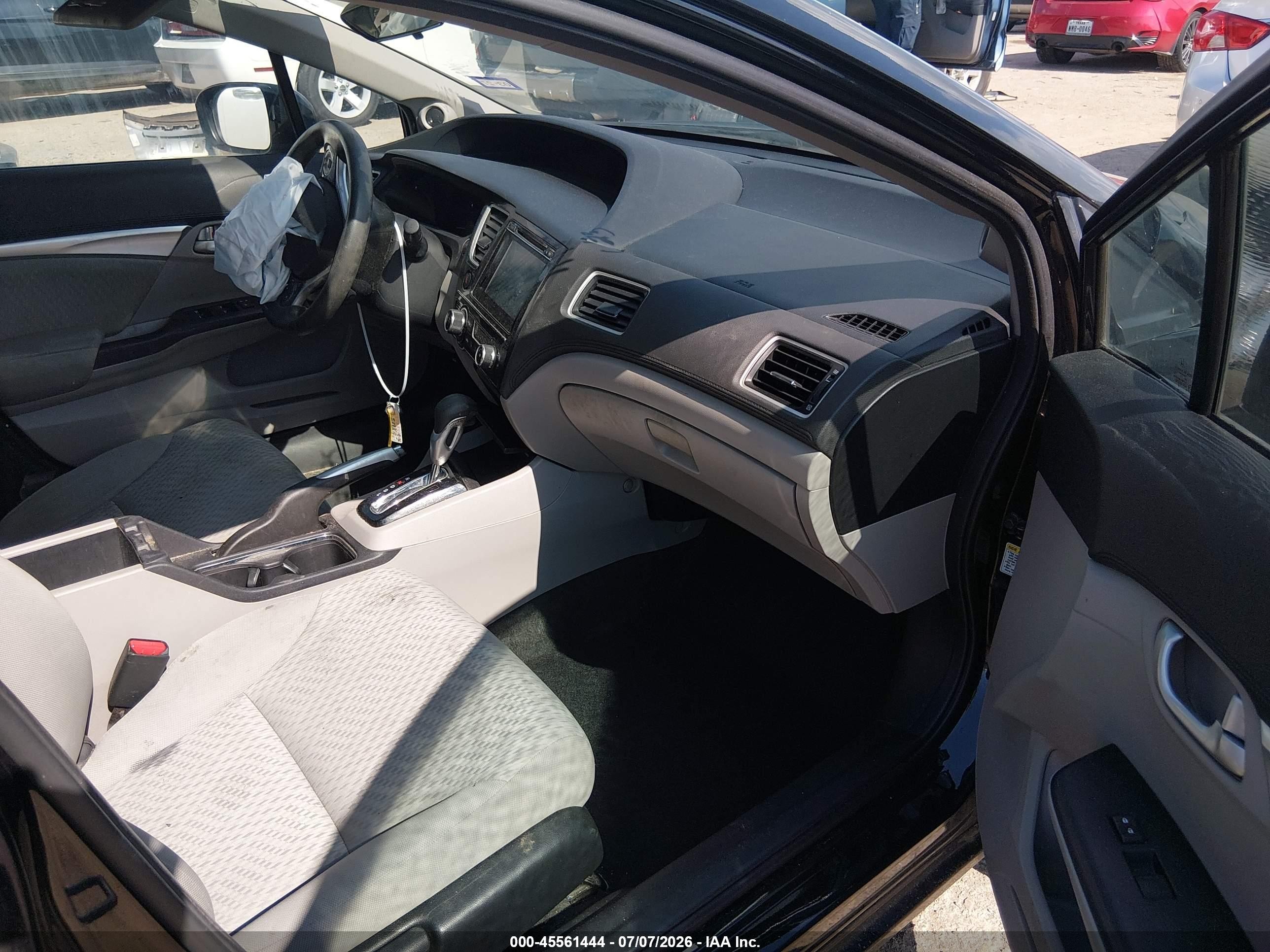 2015 Honda Civic Ex Black vin: 19XFB2F81FE117390