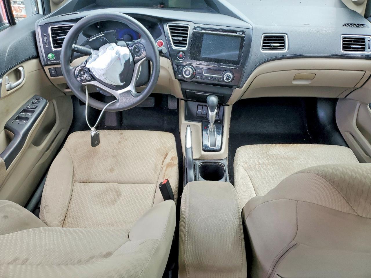 2015 Honda Civic Ex Белый vin: 19XFB2F81FE204285