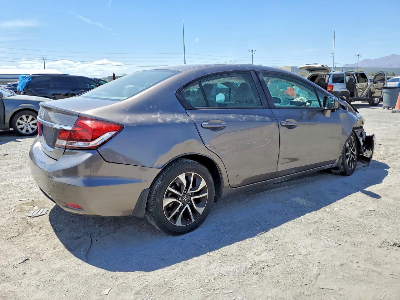 2015 Honda Civic Ex Gray vin: 19XFB2F81FE215299