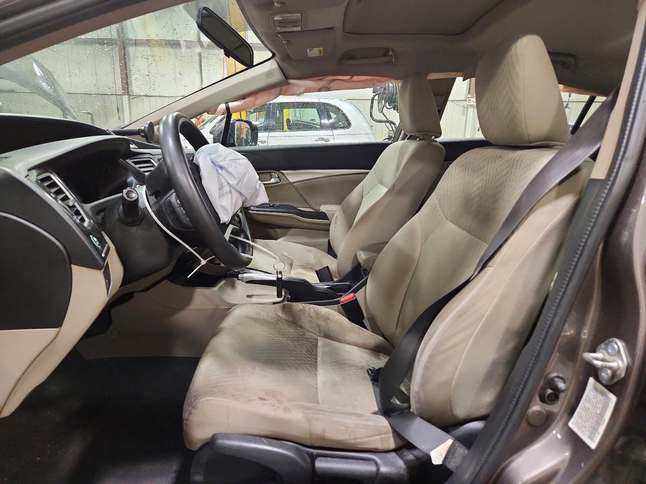 2015 Honda Civic Ex Brown vin: 19XFB2F81FE216260