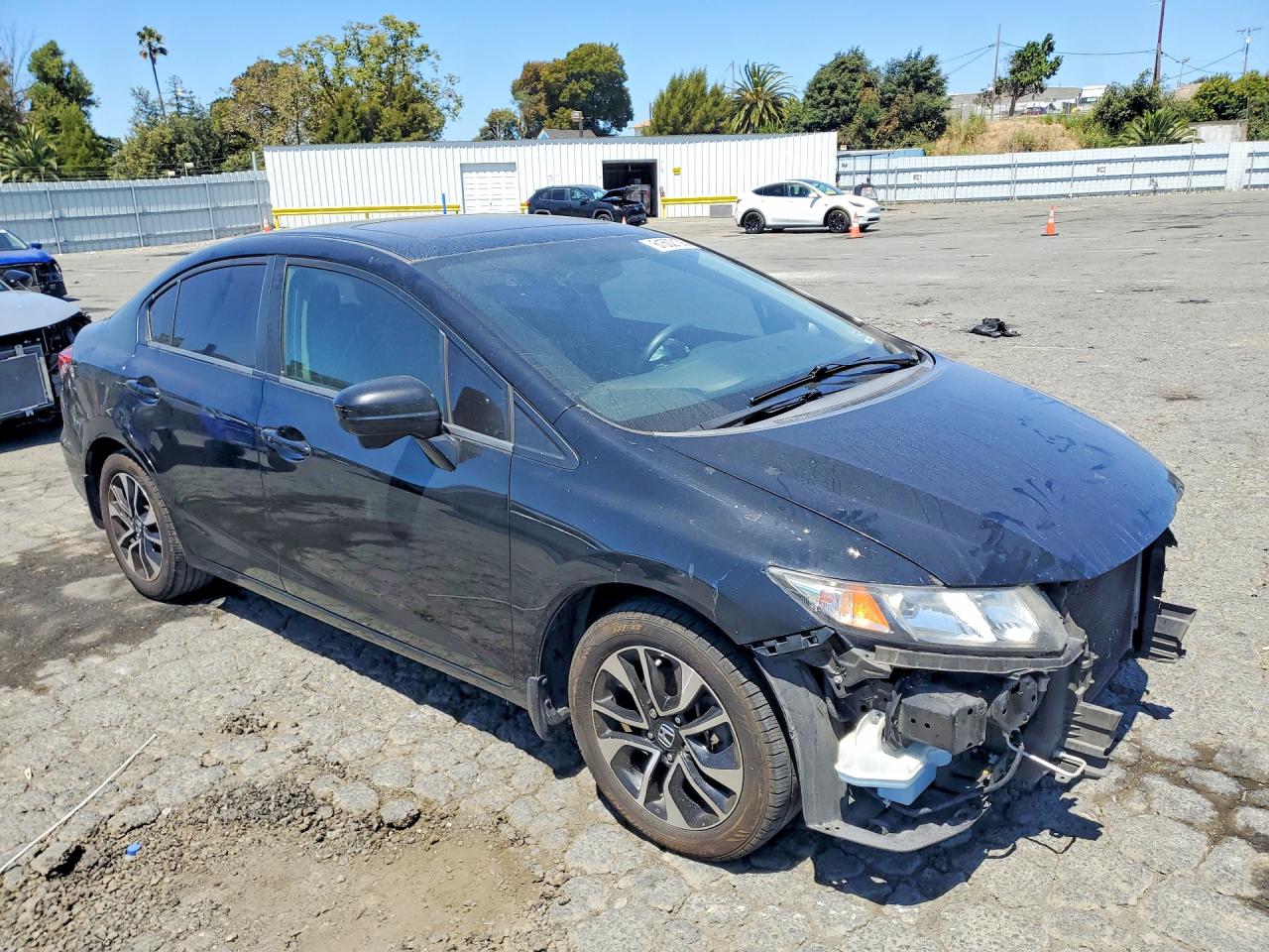 2015 Honda Civic Ex Черный vin: 19XFB2F81FE221247