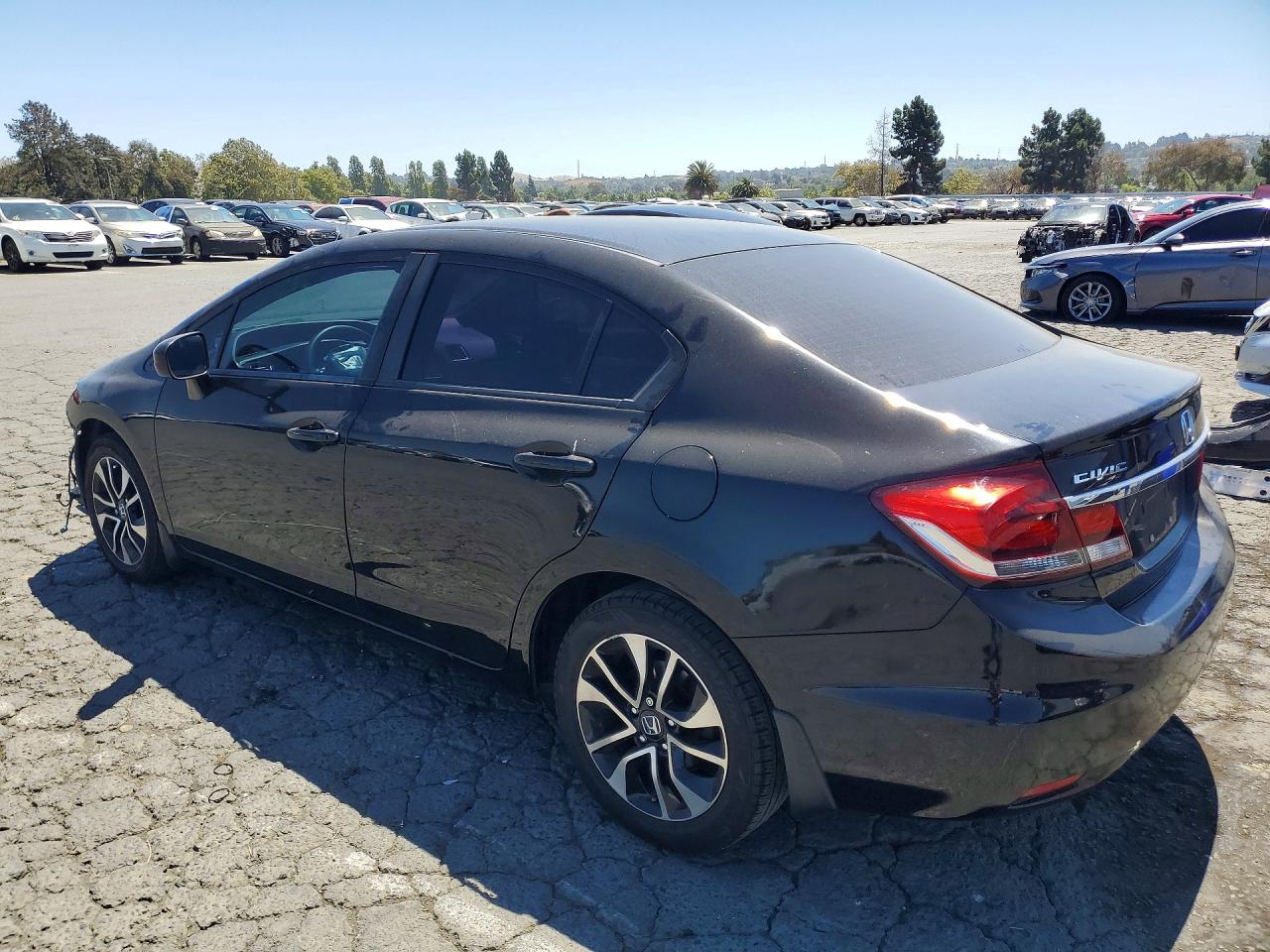 2015 Honda Civic Ex Черный vin: 19XFB2F81FE221247