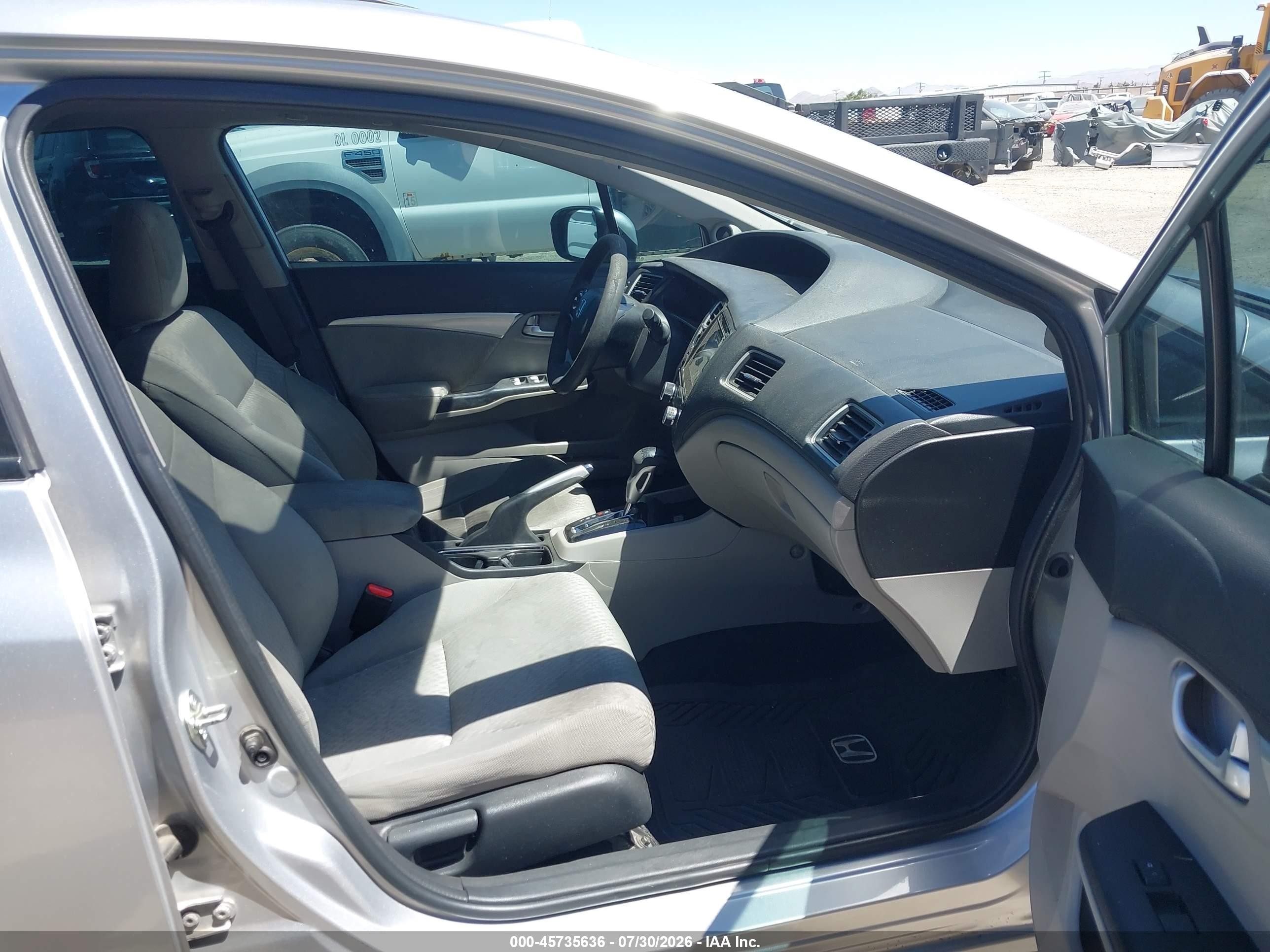 2015 Honda Civic Ex Silver vin: 19XFB2F81FE222320
