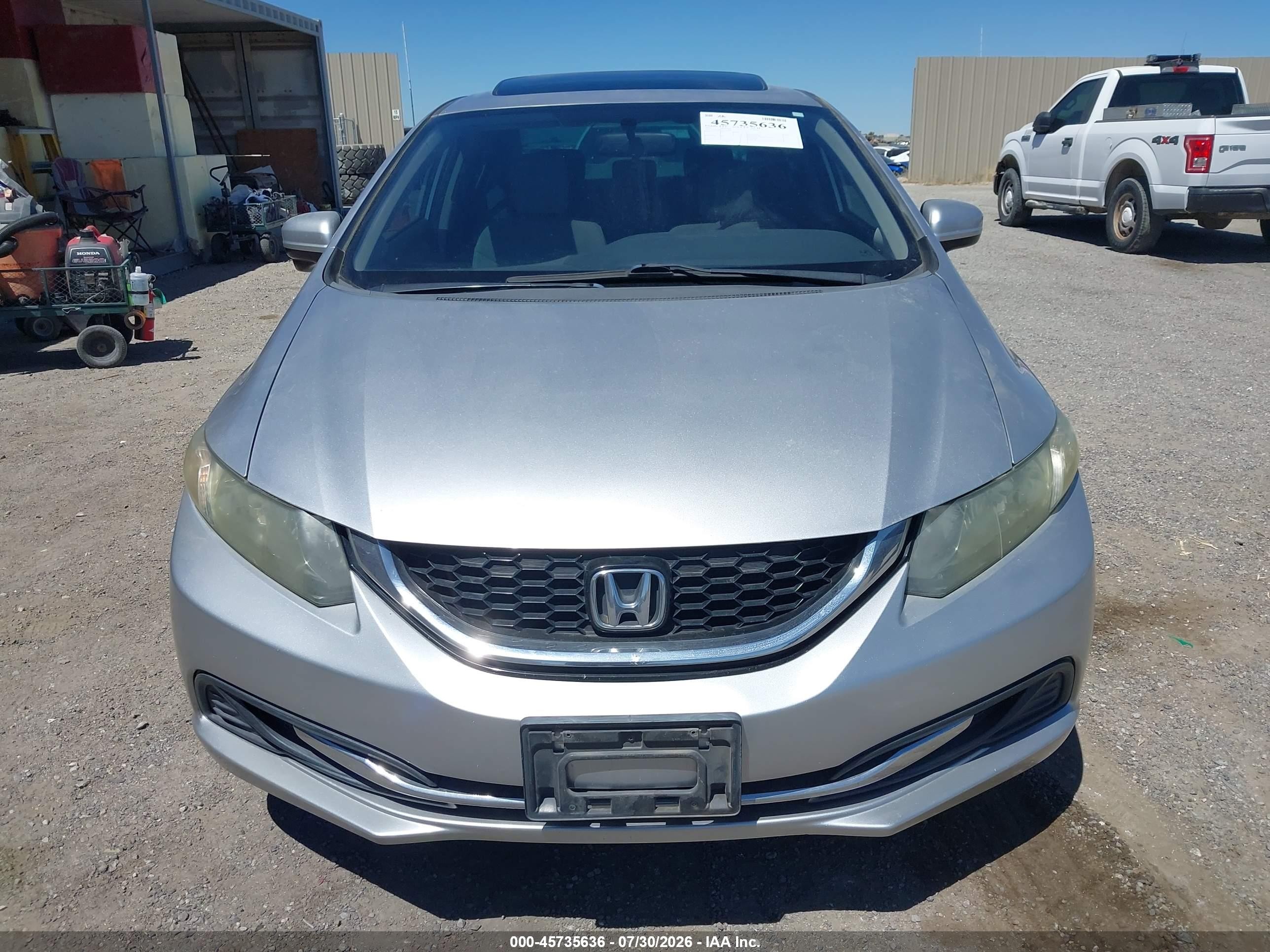 2015 Honda Civic Ex Silver vin: 19XFB2F81FE222320