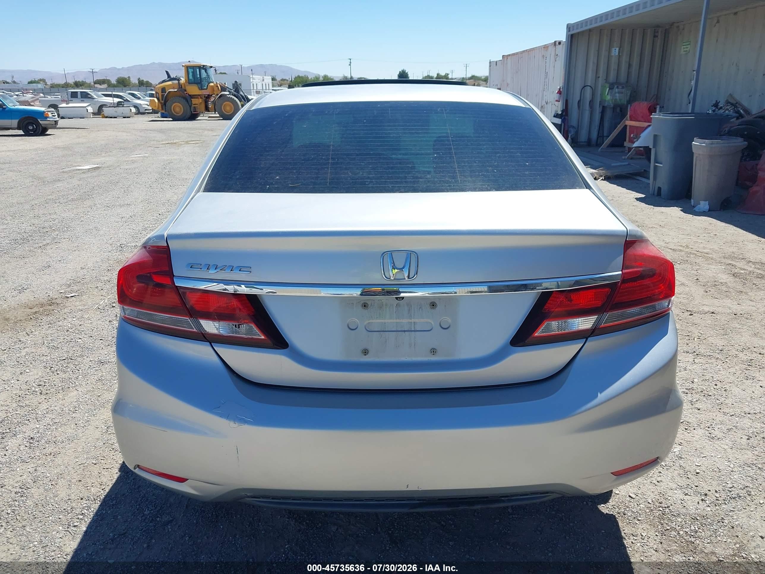 2015 Honda Civic Ex Silver vin: 19XFB2F81FE222320