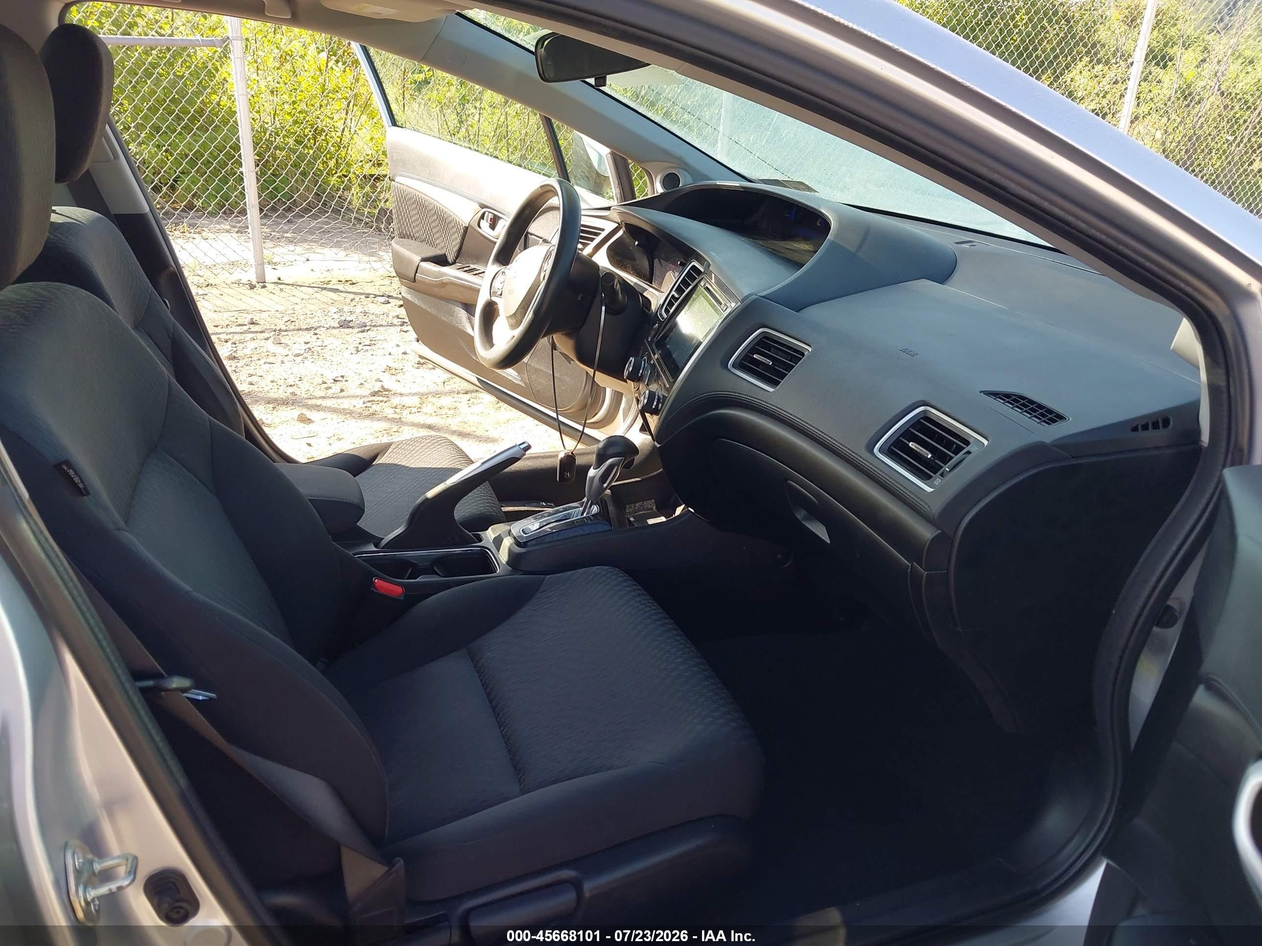2015 Honda Civic Ex Silver vin: 19XFB2F81FE230921