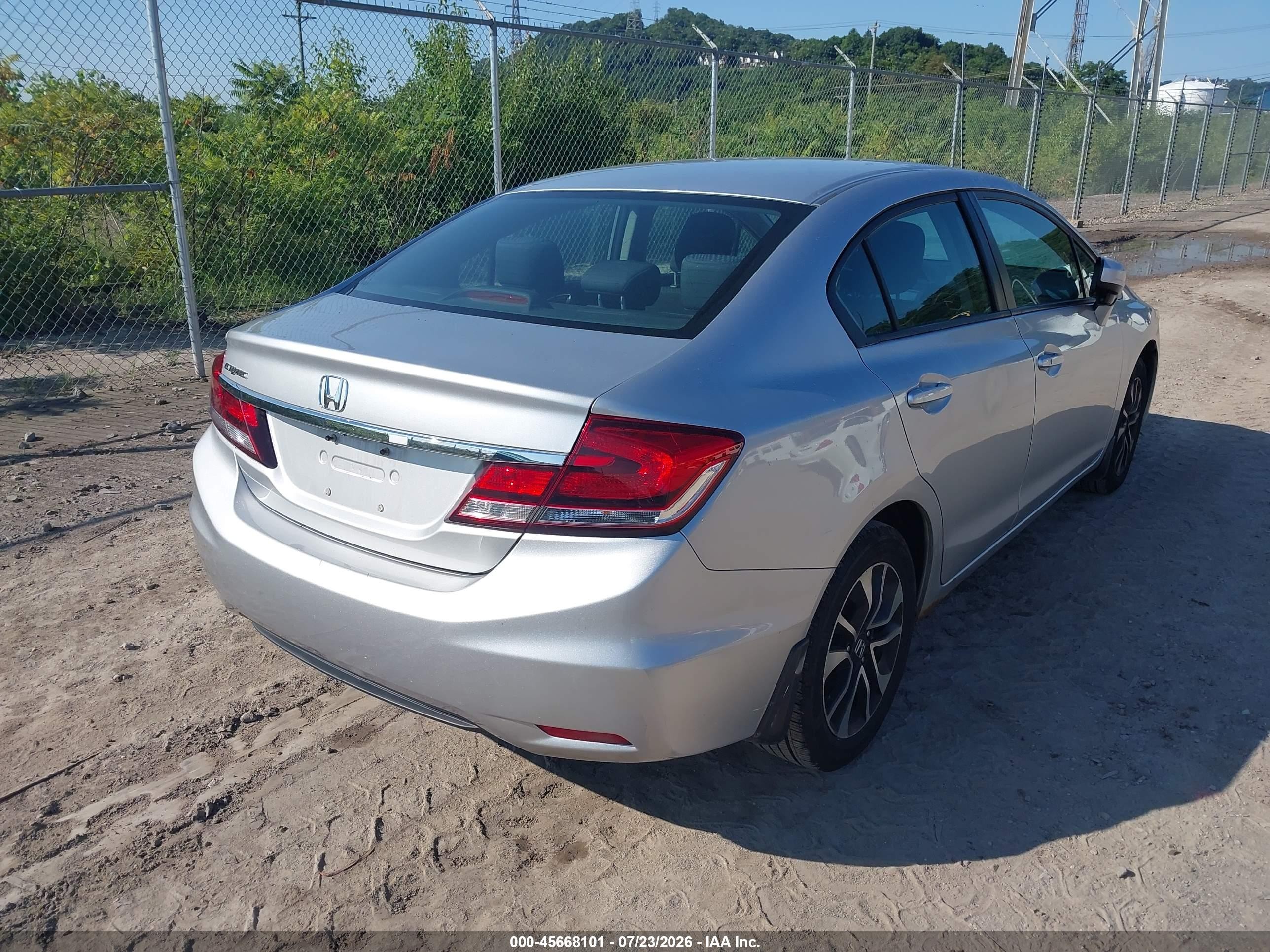 2015 Honda Civic Ex Silver vin: 19XFB2F81FE230921
