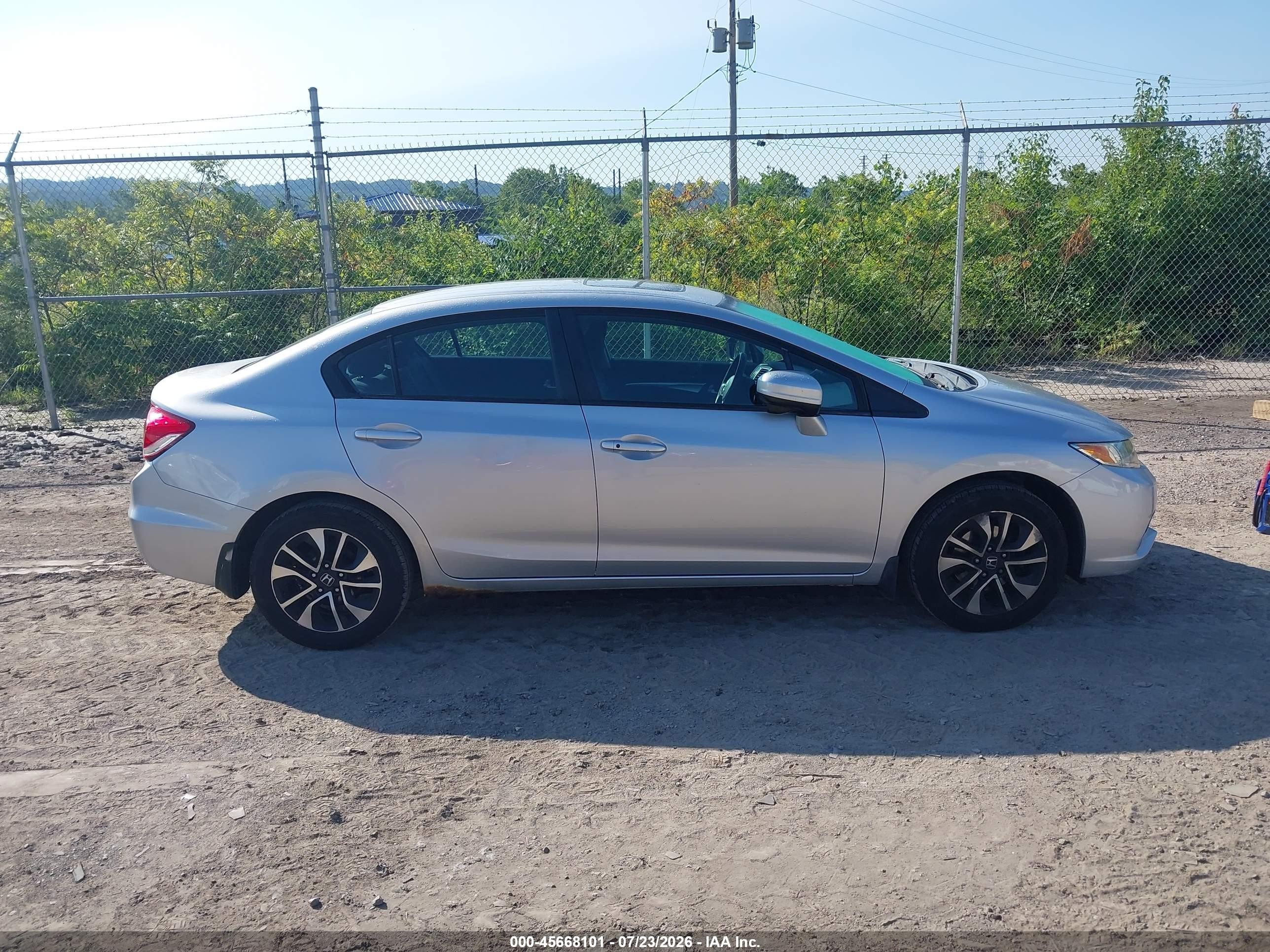 2015 Honda Civic Ex Silver vin: 19XFB2F81FE230921