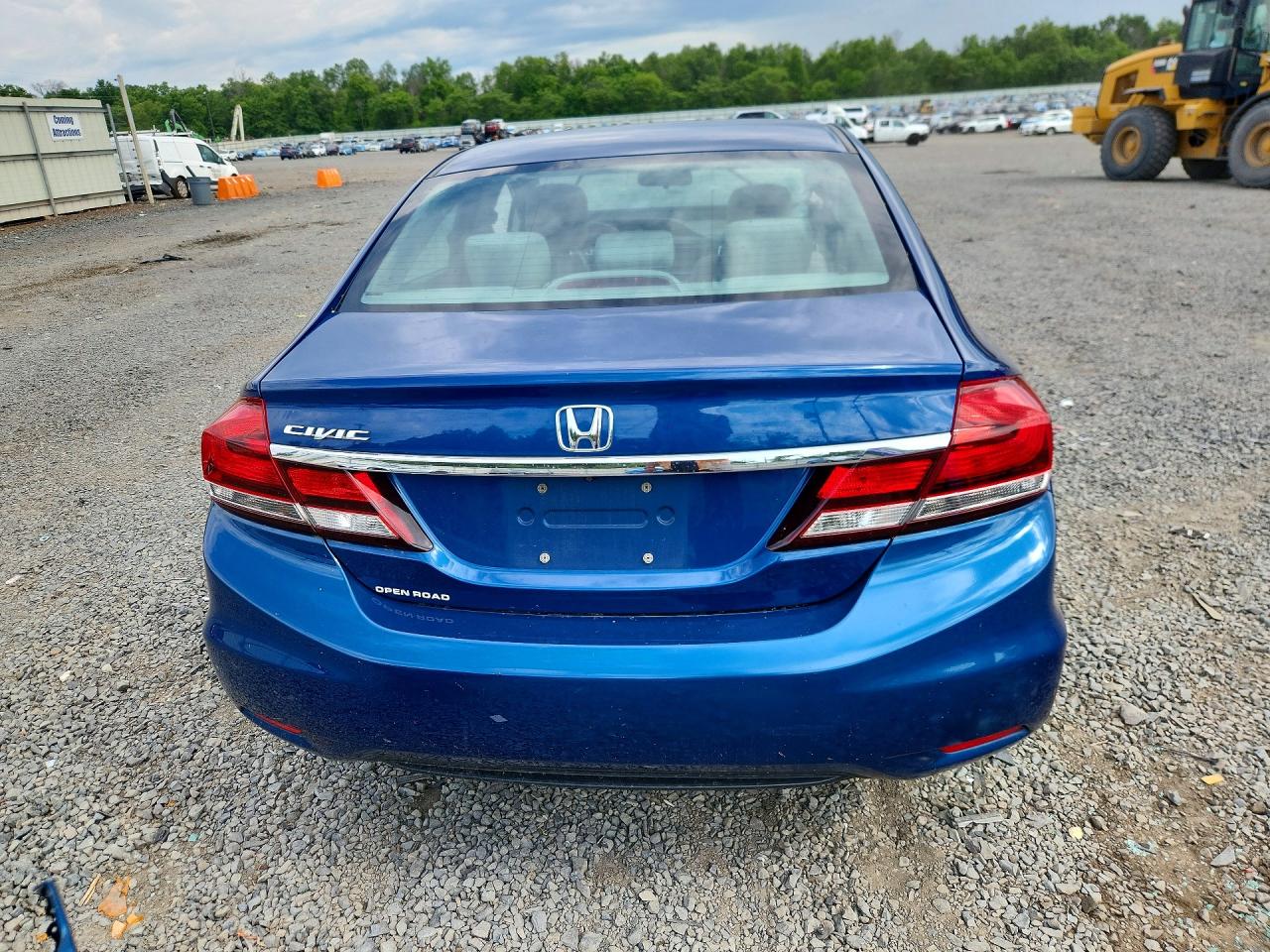 2015 Honda Civic Ex Blue vin: 19XFB2F81FE248254