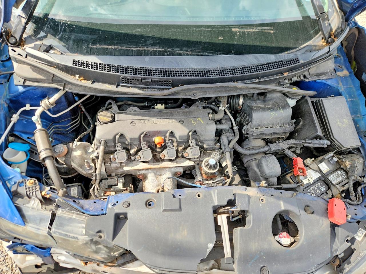 2015 Honda Civic Ex Blue vin: 19XFB2F81FE248254