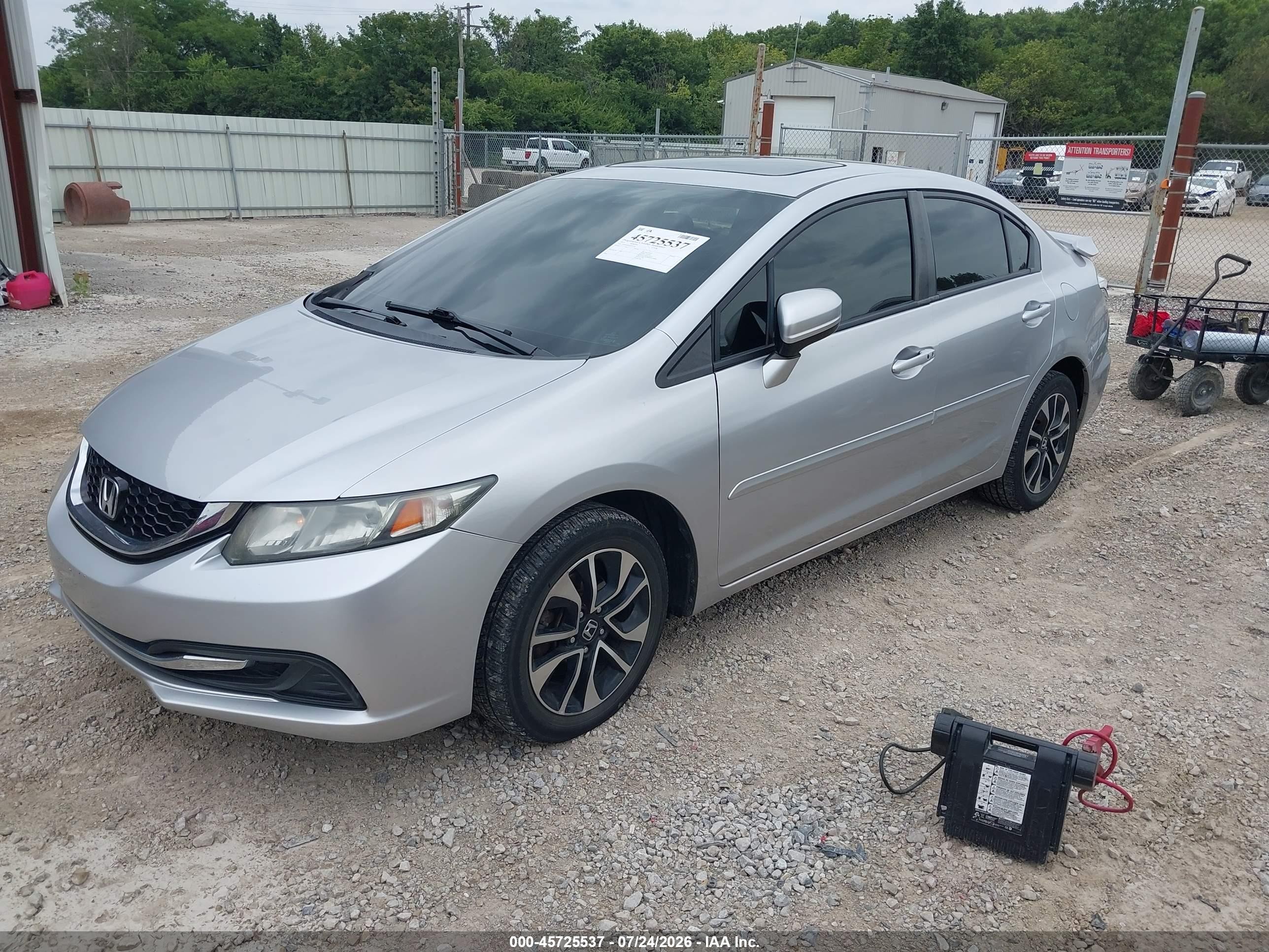 2015 Honda Civic Ex Silver vin: 19XFB2F81FE252191