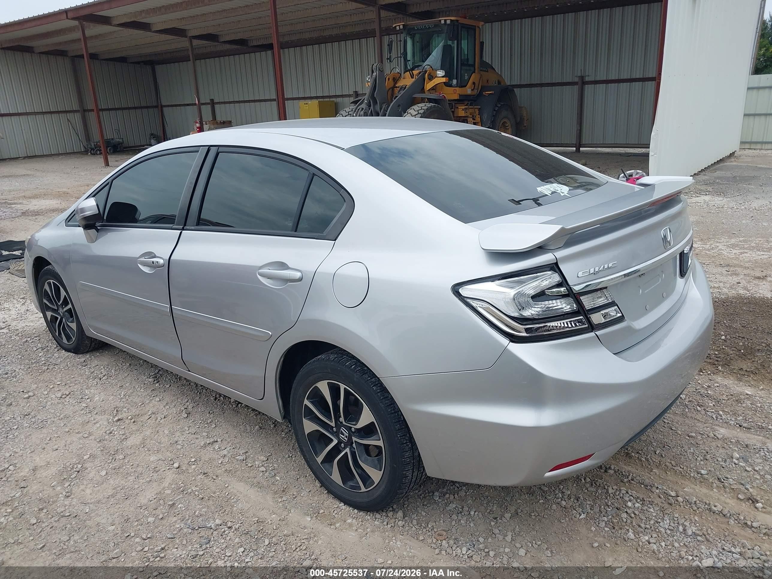 2015 Honda Civic Ex Silver vin: 19XFB2F81FE252191