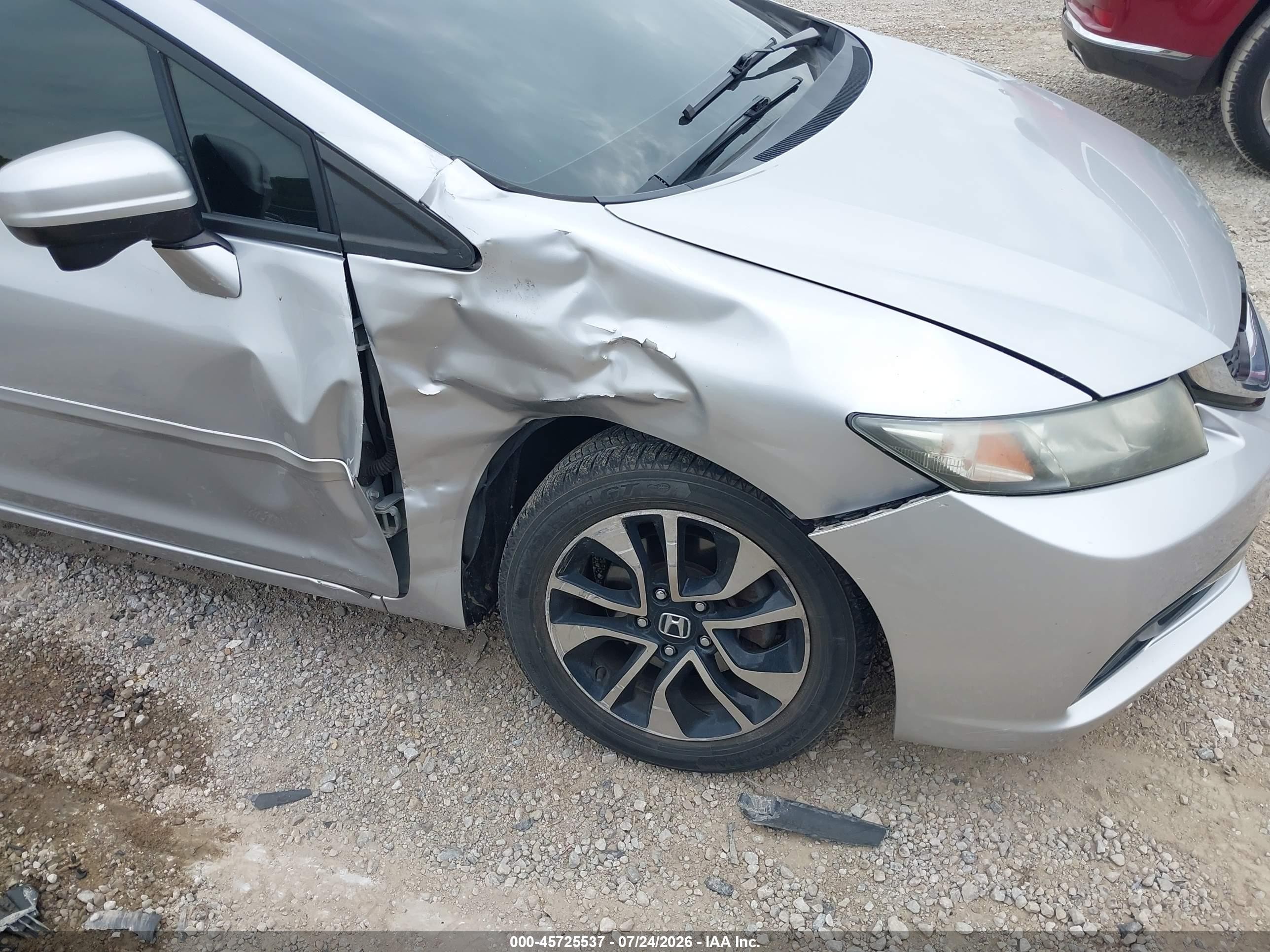 2015 Honda Civic Ex Silver vin: 19XFB2F81FE252191