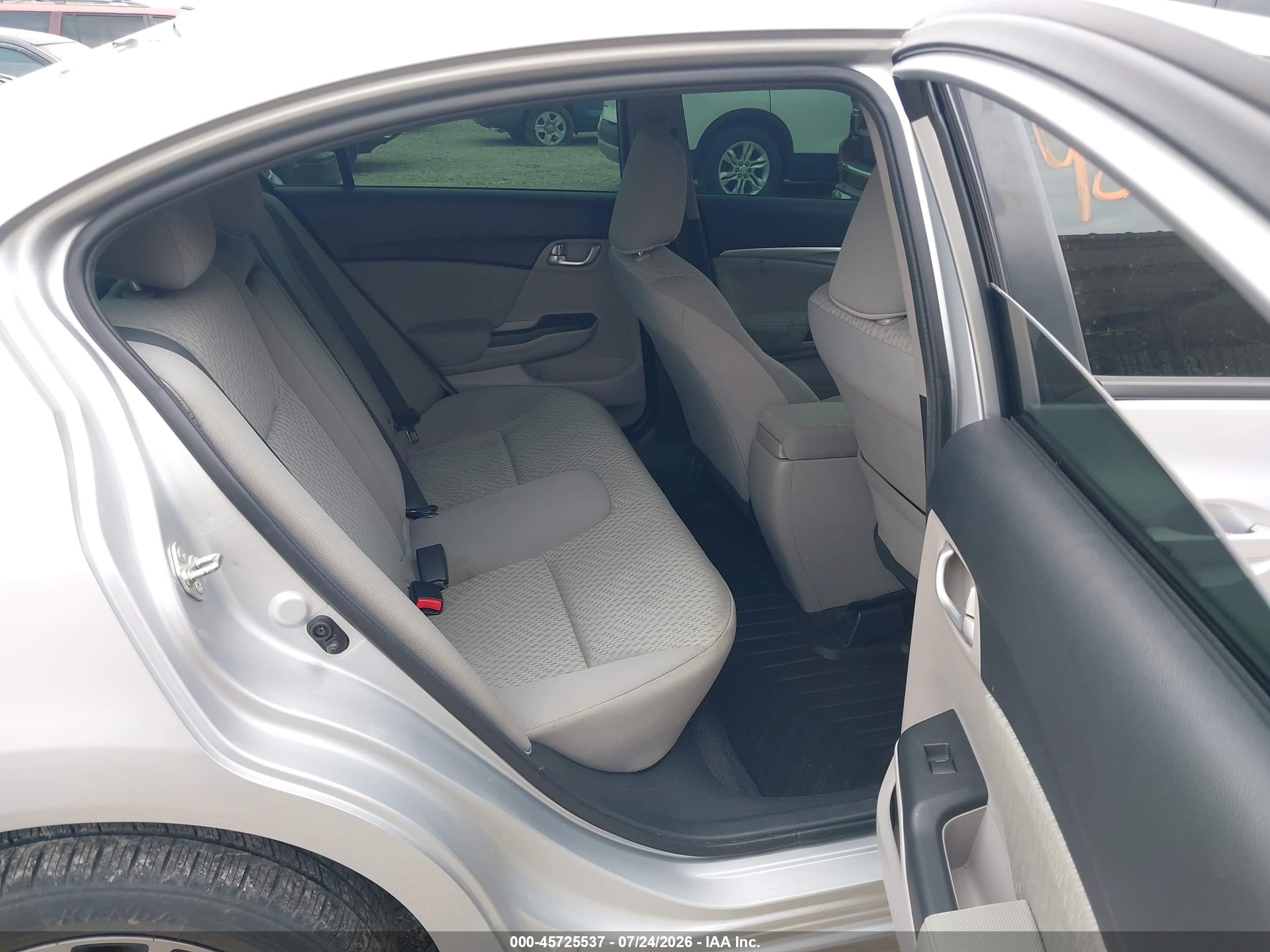 2015 Honda Civic Ex Silver vin: 19XFB2F81FE252191