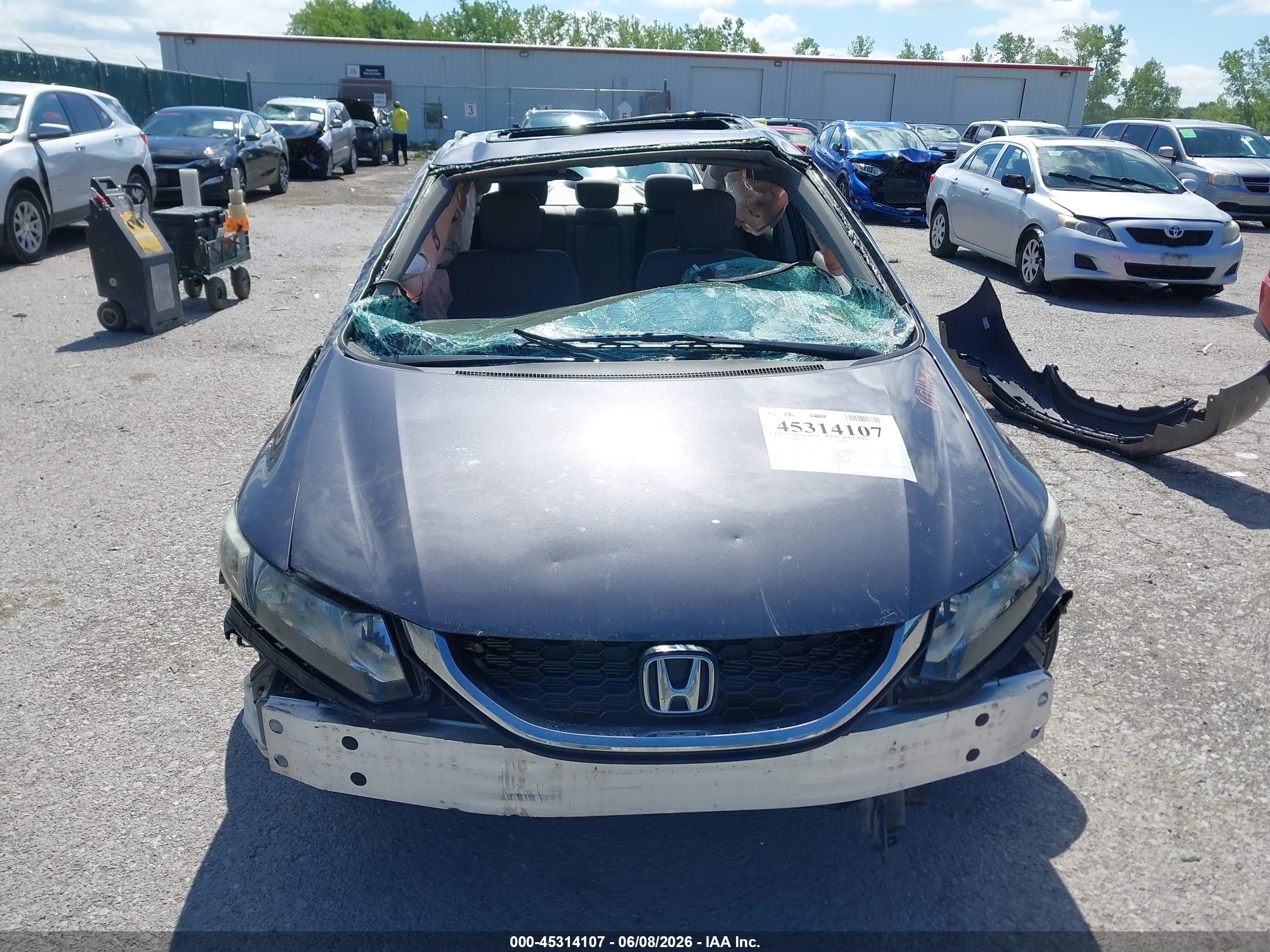 2015 Honda Civic Ex Gray vin: 19XFB2F81FE279729