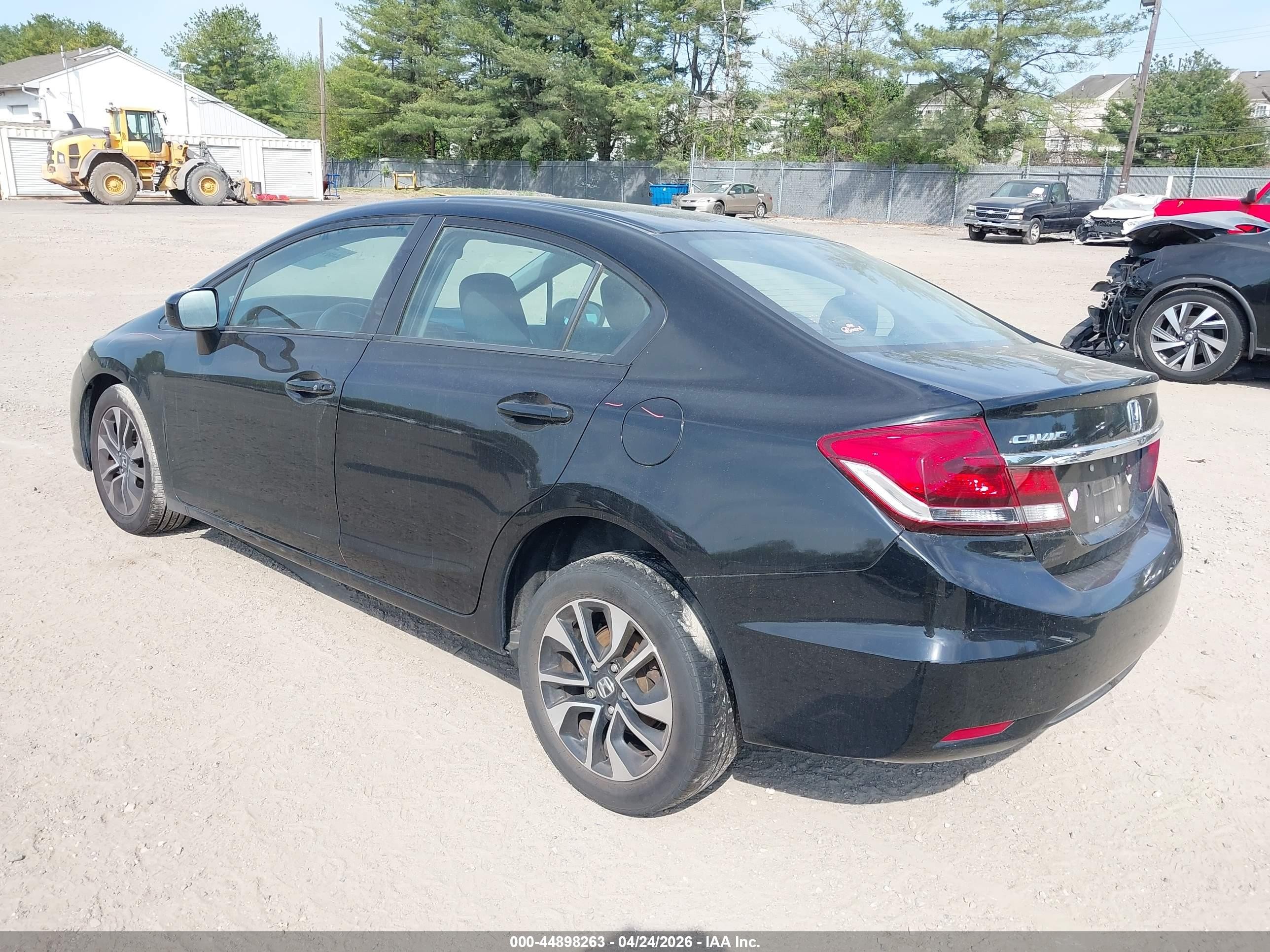 2015 Honda Civic Ex Black vin: 19XFB2F81FE281318