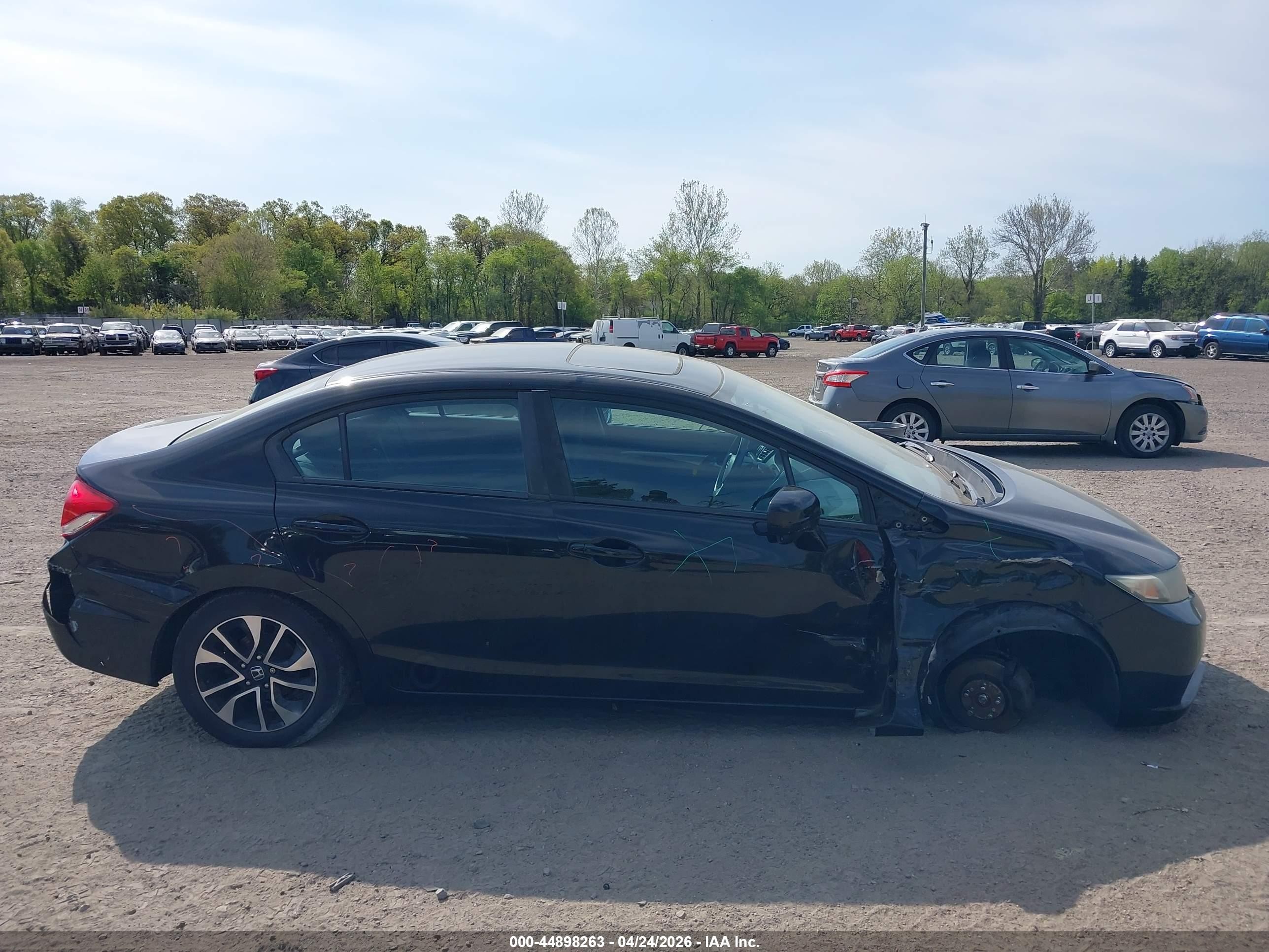 2015 Honda Civic Ex Black vin: 19XFB2F81FE281318