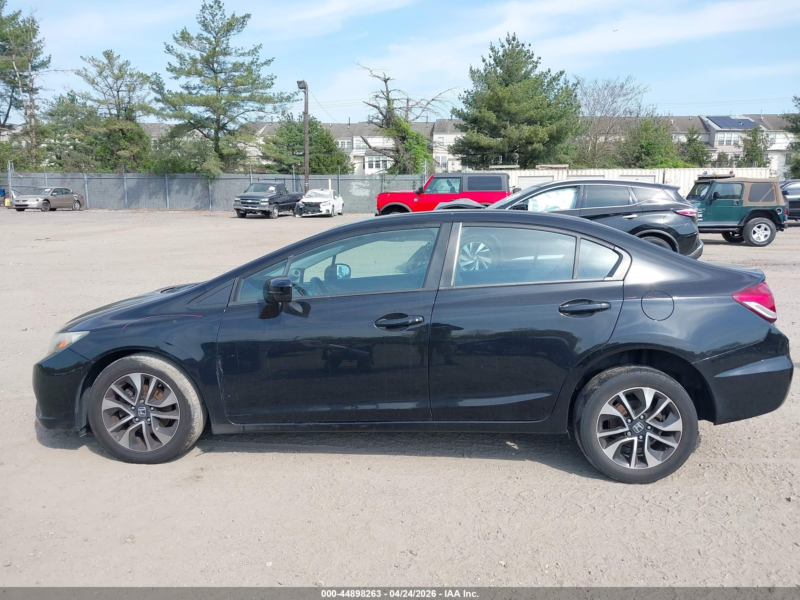 2015 Honda Civic Ex Black vin: 19XFB2F81FE281318