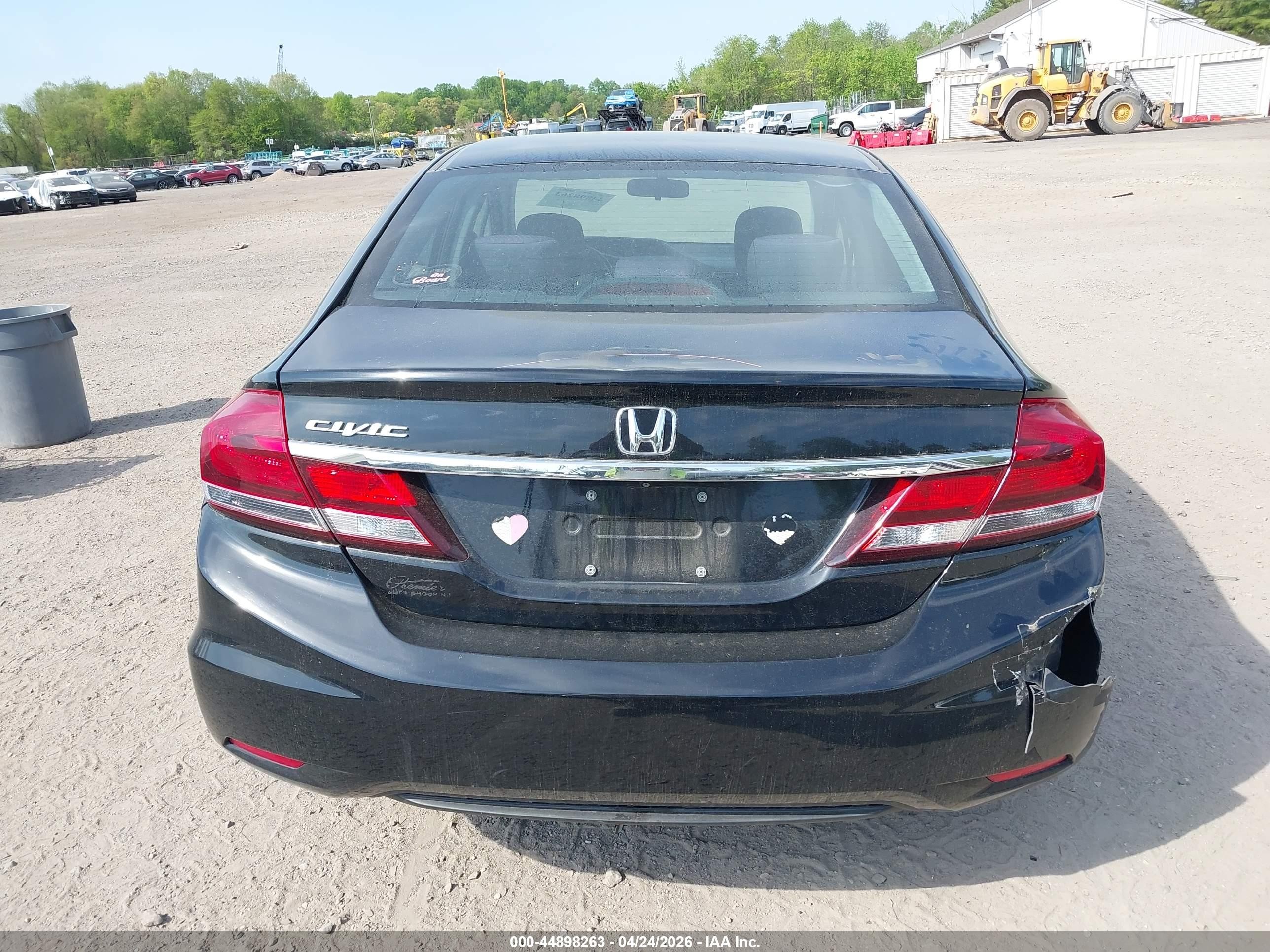 2015 Honda Civic Ex Black vin: 19XFB2F81FE281318