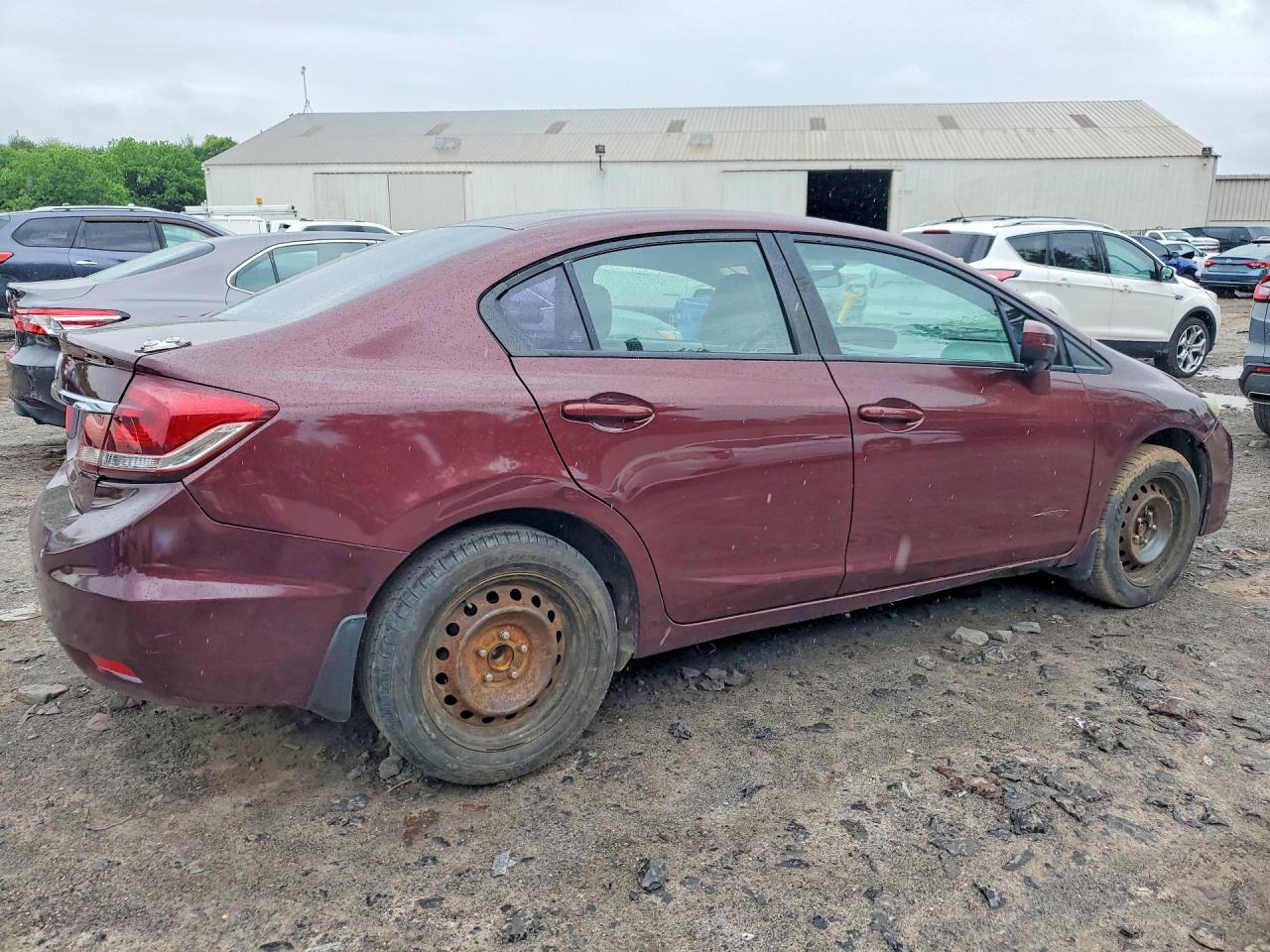 2015 Honda Civic Ex Maroon vin: 19XFB2F81FE291749